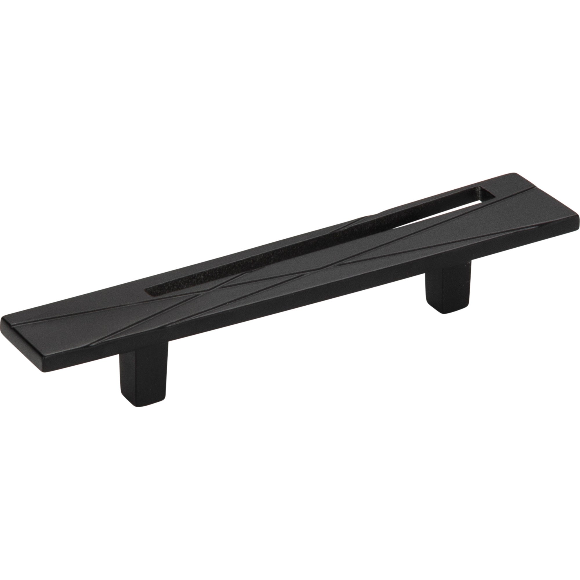 Modernist Right Pull by Atlas Matte Black