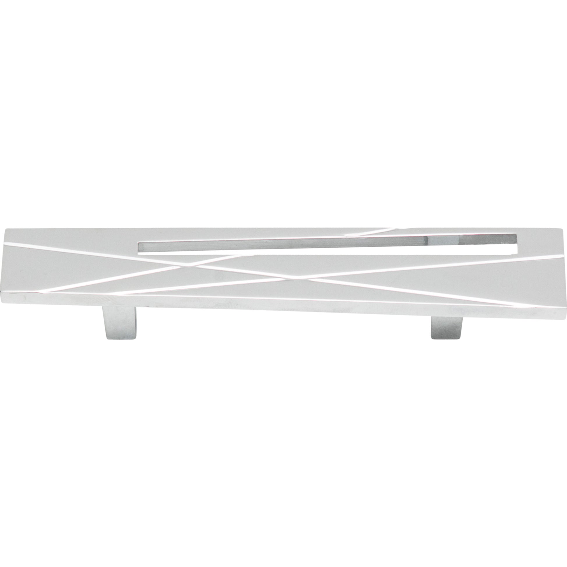 Modernist Right Pull by Atlas Polished Chrome