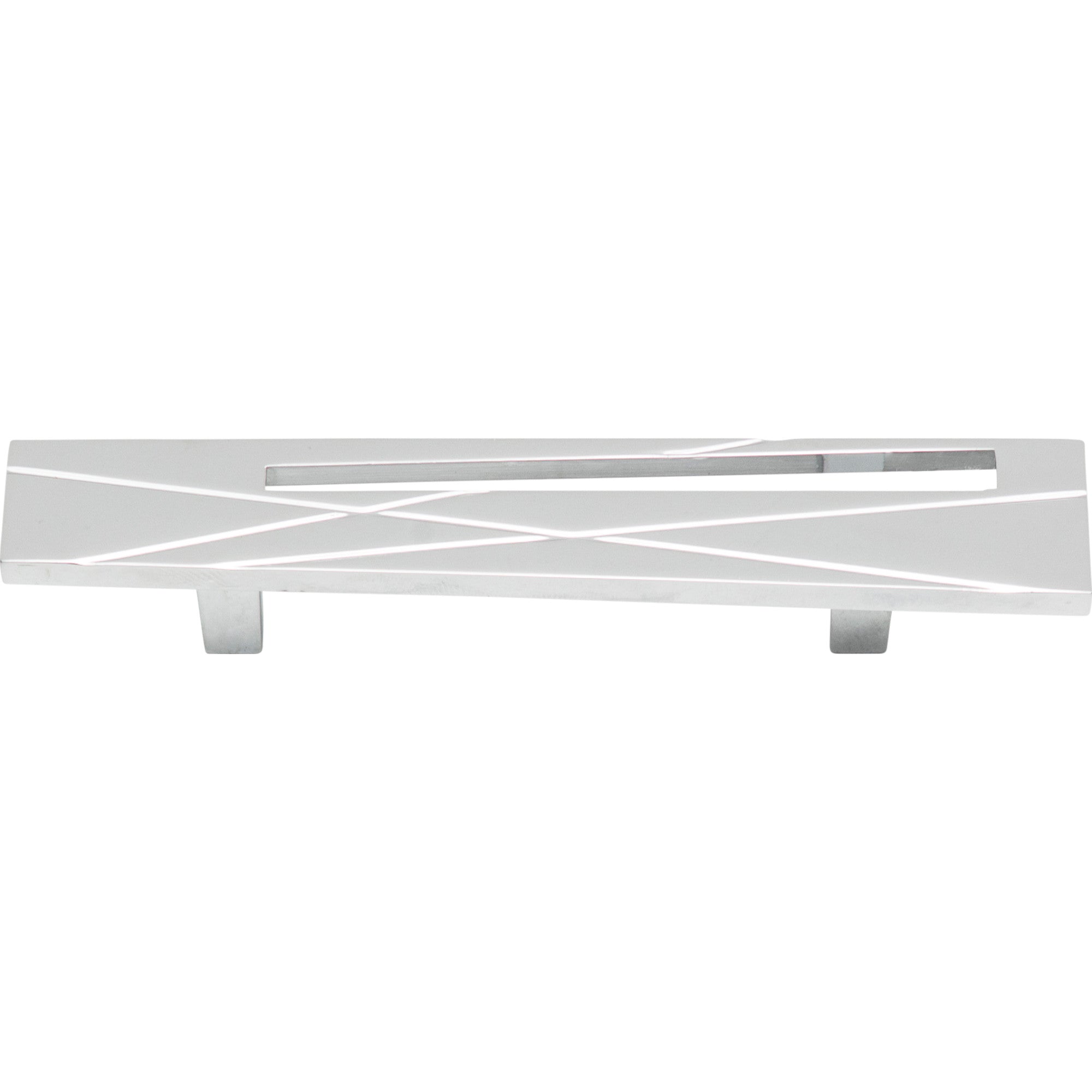 Modernist Right Pull by Atlas Polished Chrome