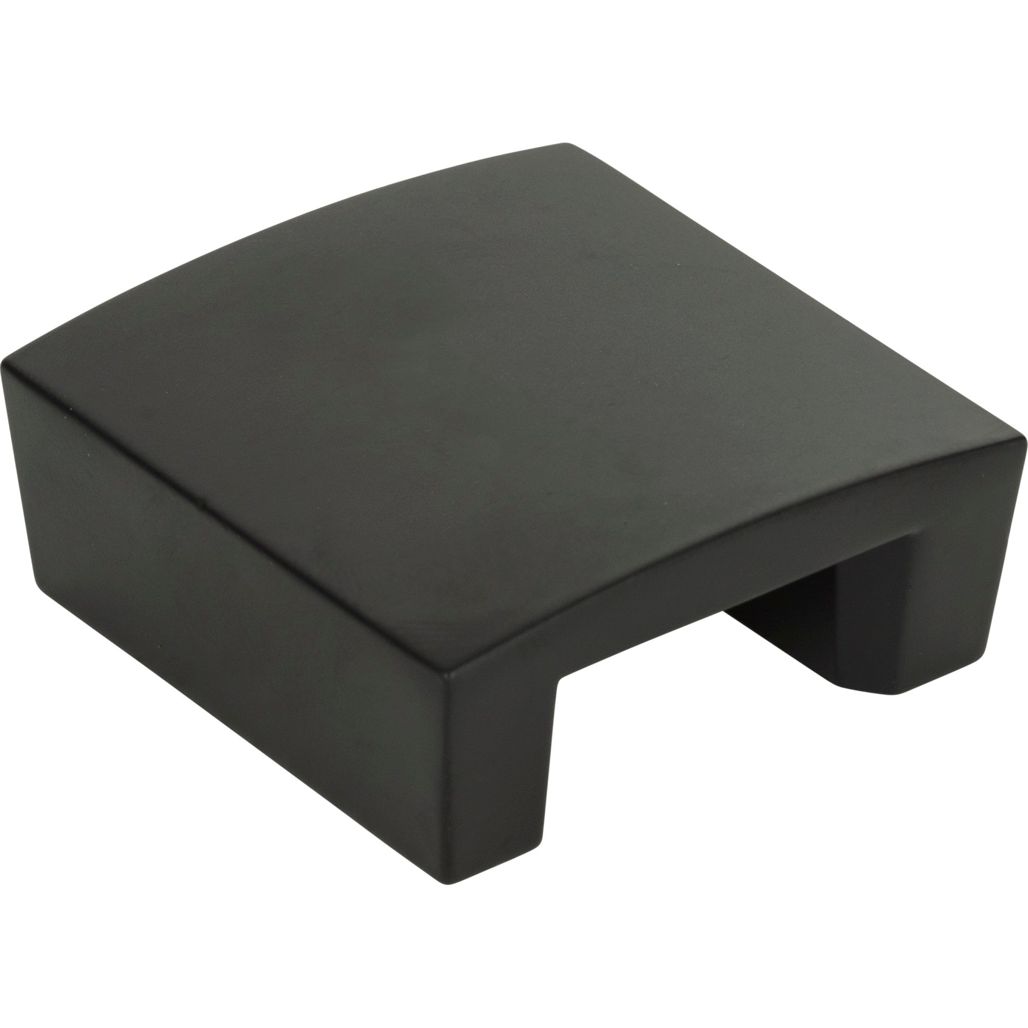 Centinel Solid Square Knob by Atlas Matte Black