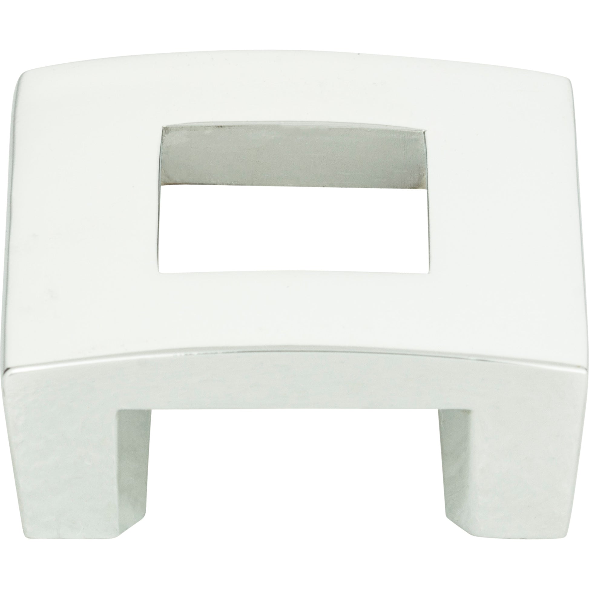Centinel Square Cut Out  Knob by Atlas Polished Chrome