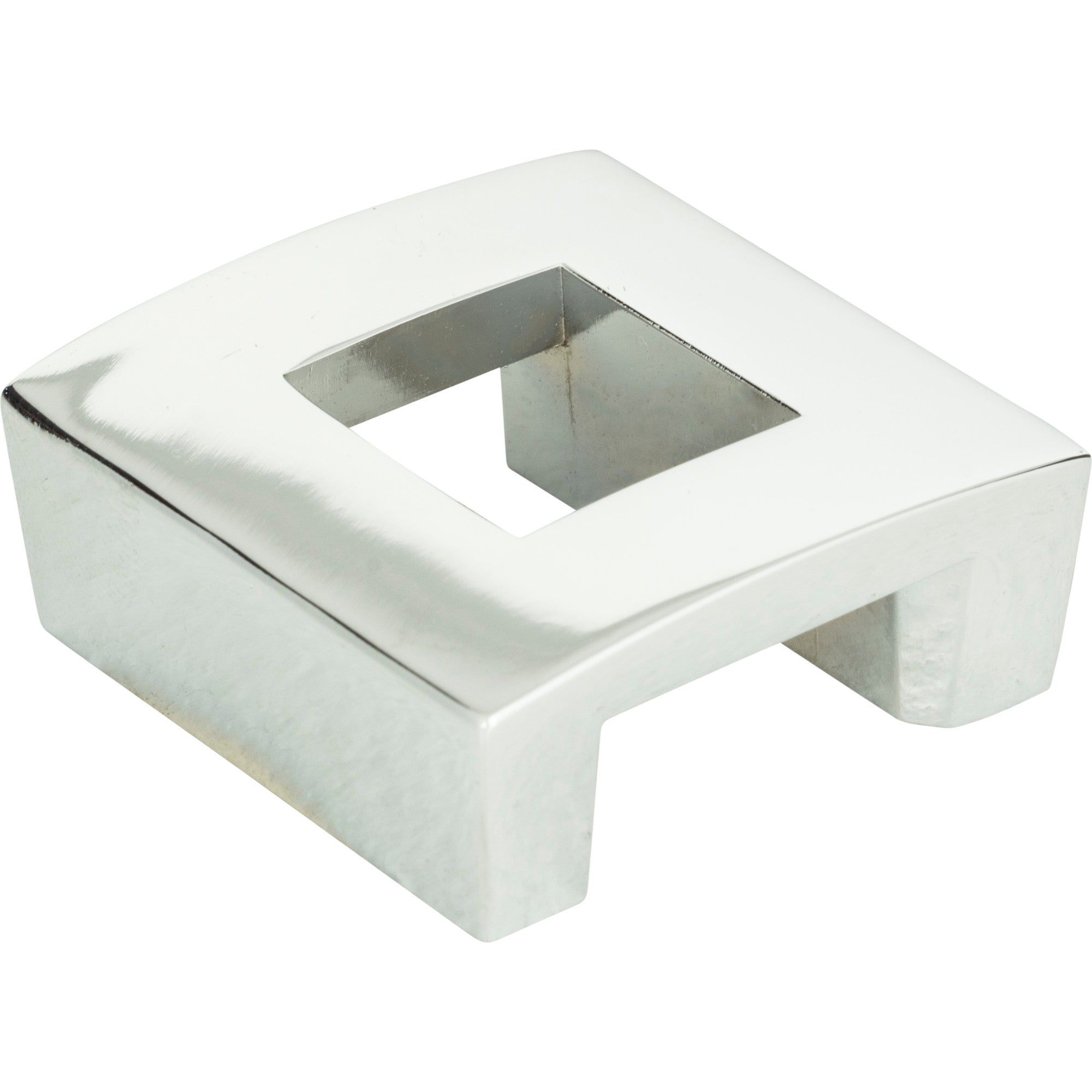 Centinel Square Cut Out  Knob by Atlas Polished Chrome