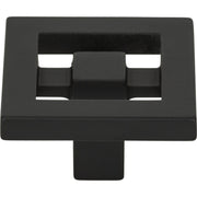 Nobu Square Knob by Atlas Matte Black