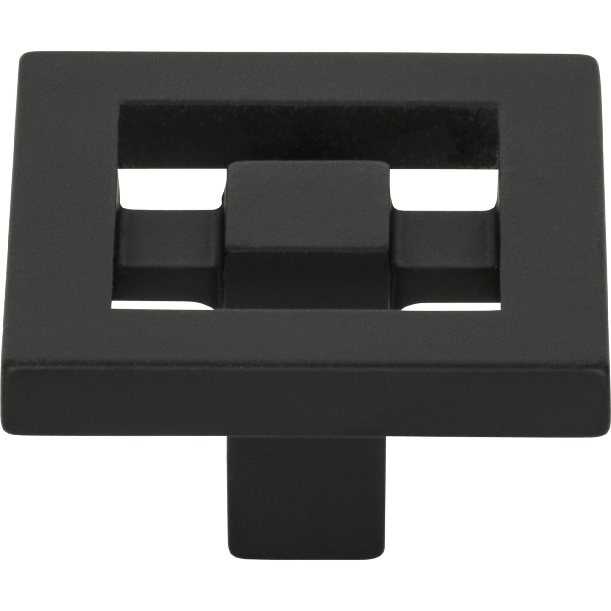 Nobu Square Knob by Atlas Matte Black