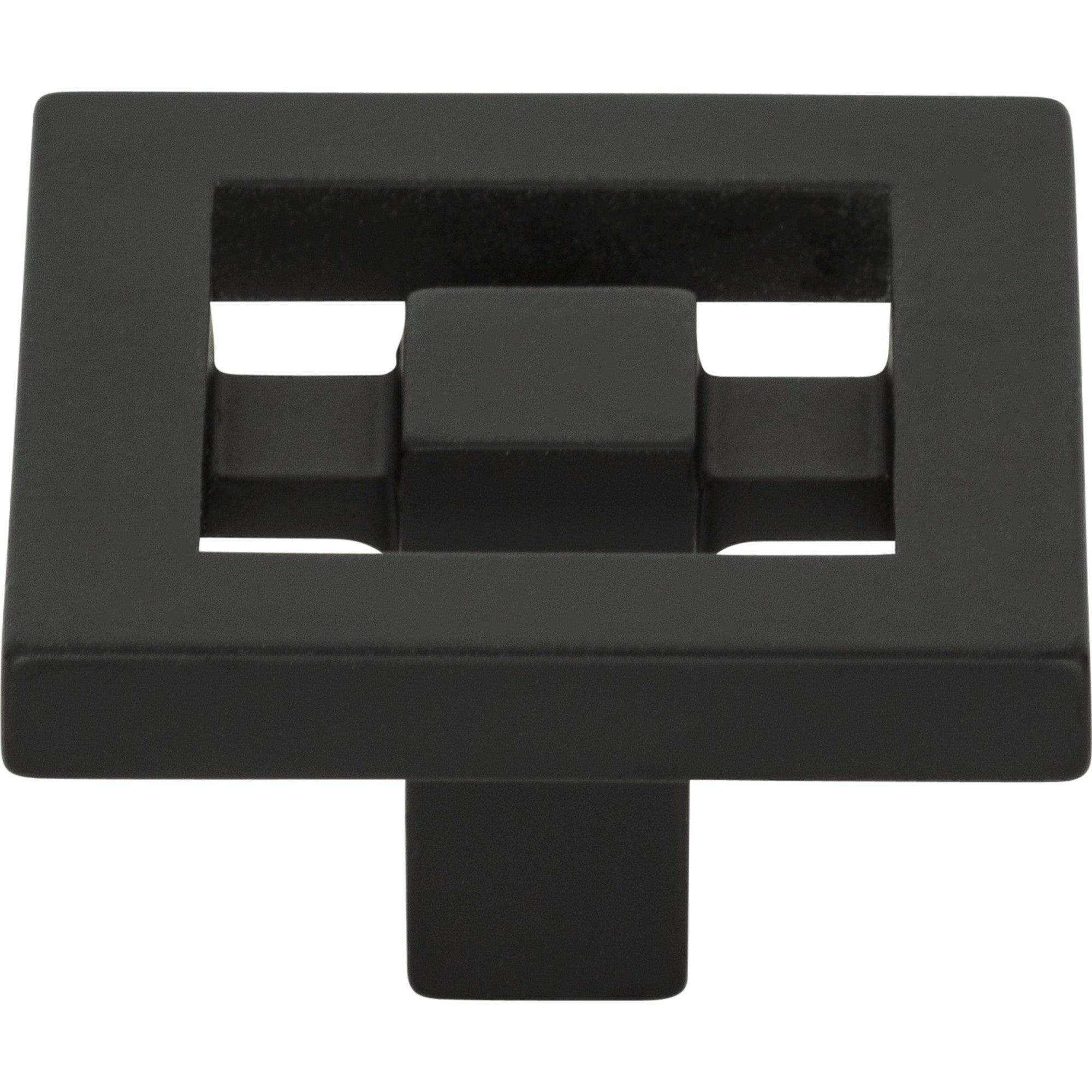 Nobu Square Knob by Atlas Matte Black