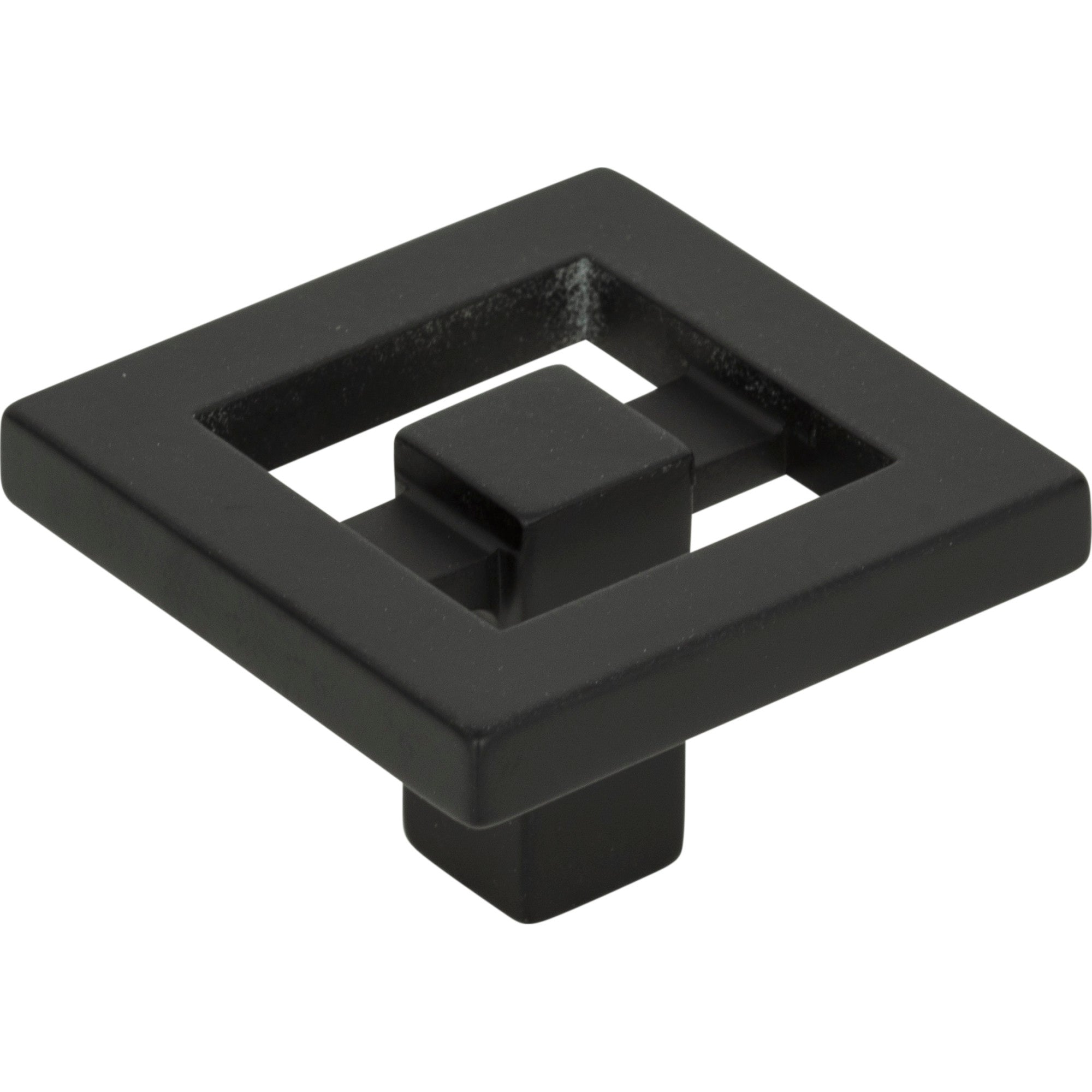 Nobu Square Knob by Atlas Matte Black