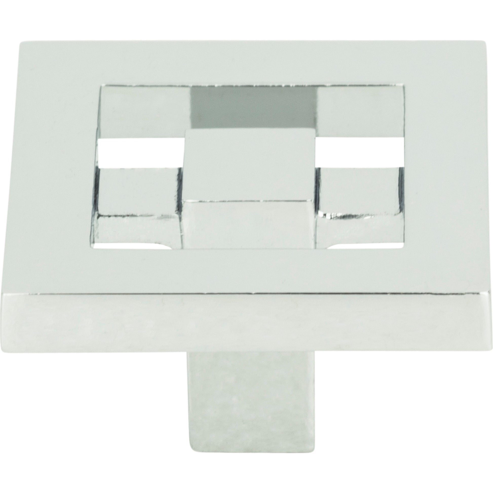 Nobu Square Knob by Atlas Polished Chrome