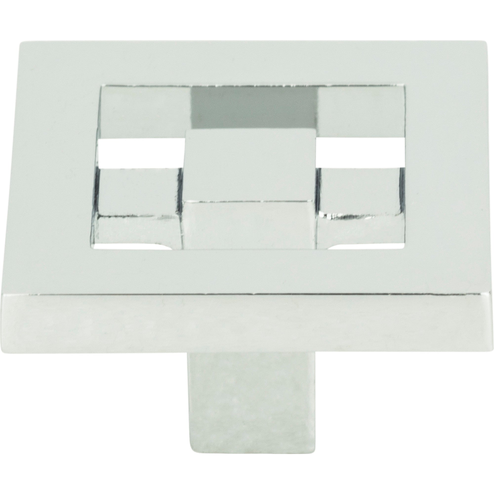 Nobu Square Knob by Atlas Polished Chrome