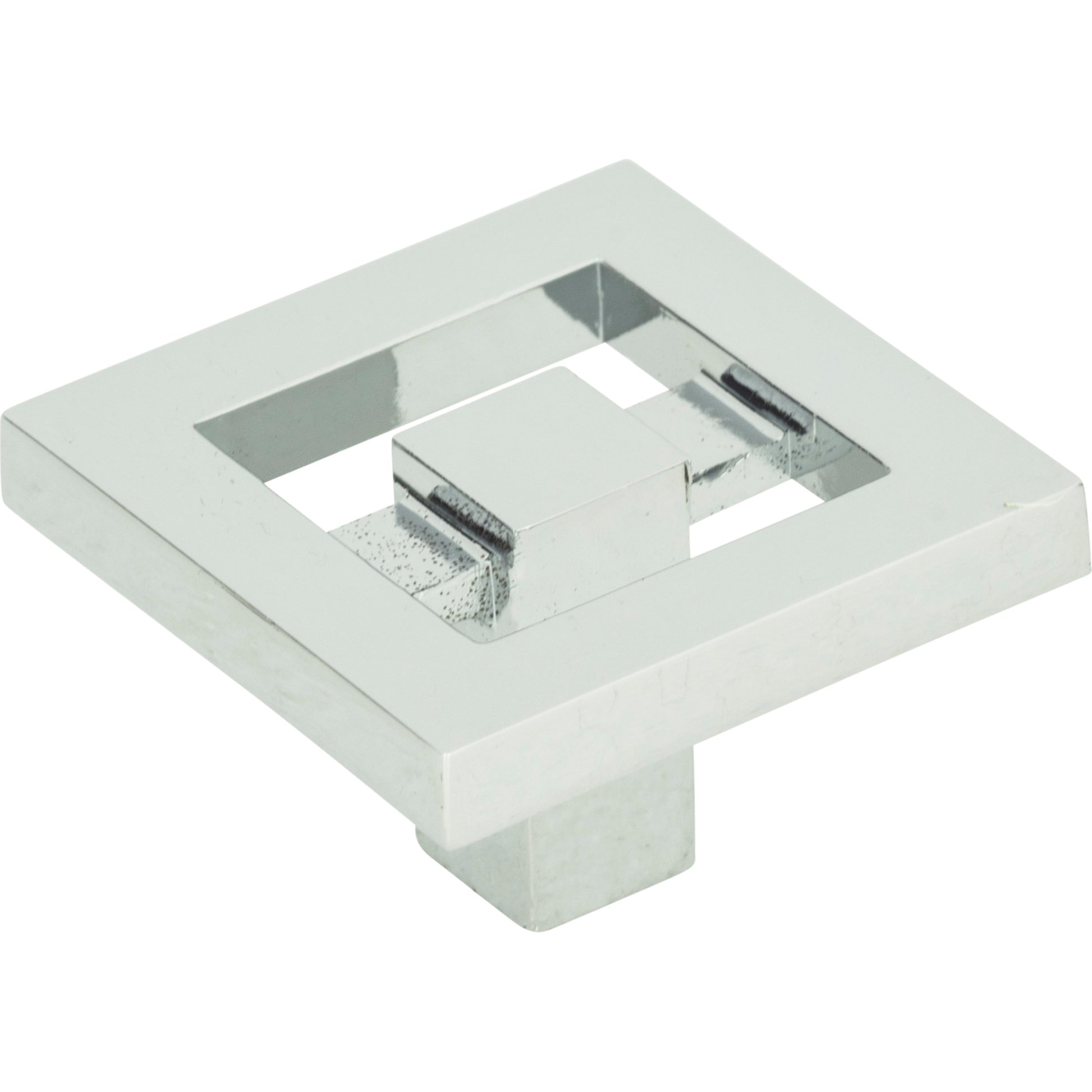 Nobu Square Knob by Atlas Polished Chrome