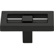Nobu Rectangle Knob by Atlas Matte Black