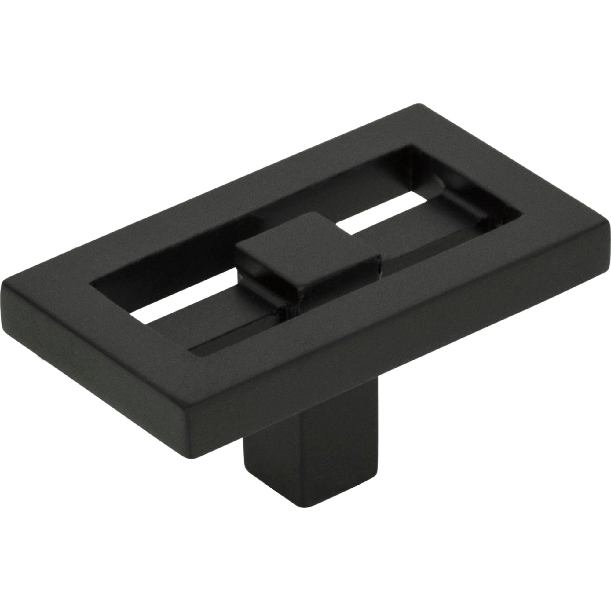 Nobu Rectangle Knob by Atlas Matte Black