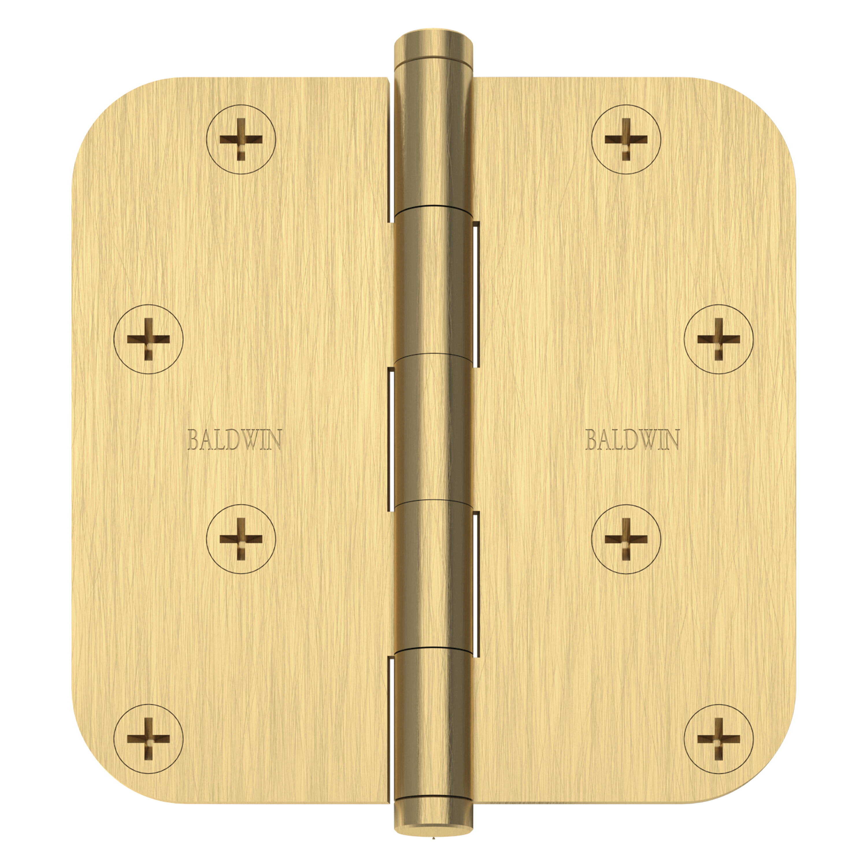 Baldwin 1140 5/8" Radius Corner 4" x 4" Hinge