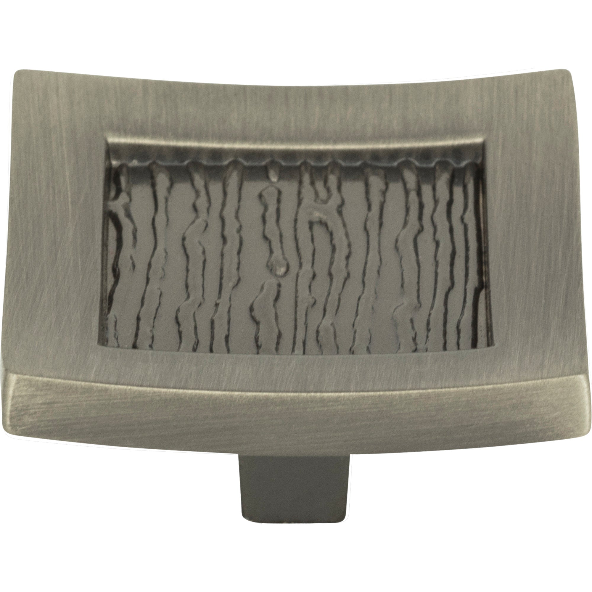 Primitive Square Knob by Atlas Brushed Nickel