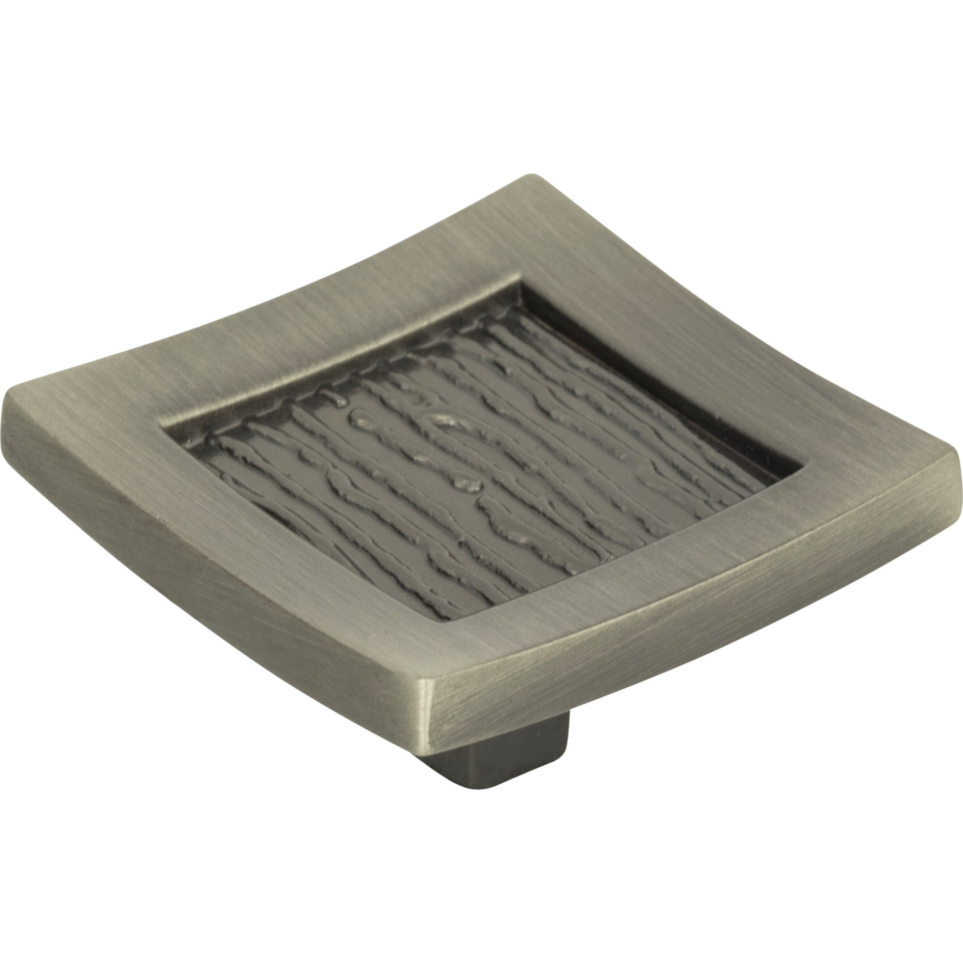 Primitive Square Knob by Atlas Brushed Nickel
