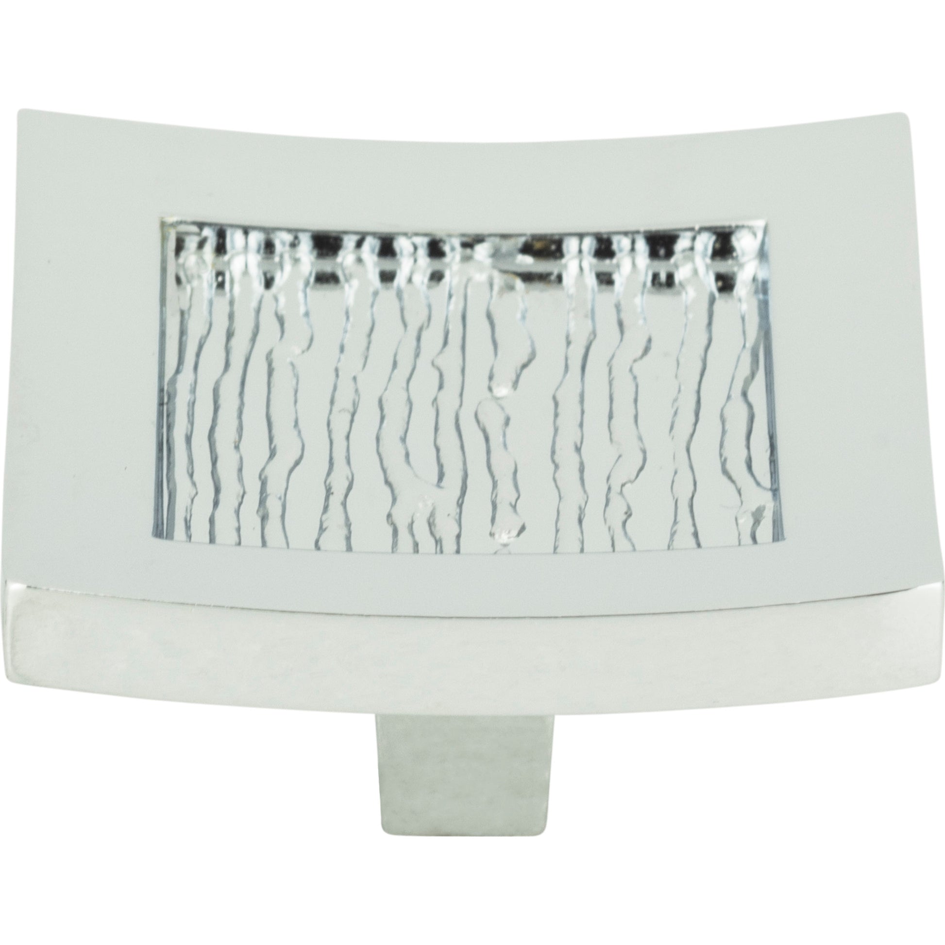 Primitive Square Knob by Atlas Polished Chrome