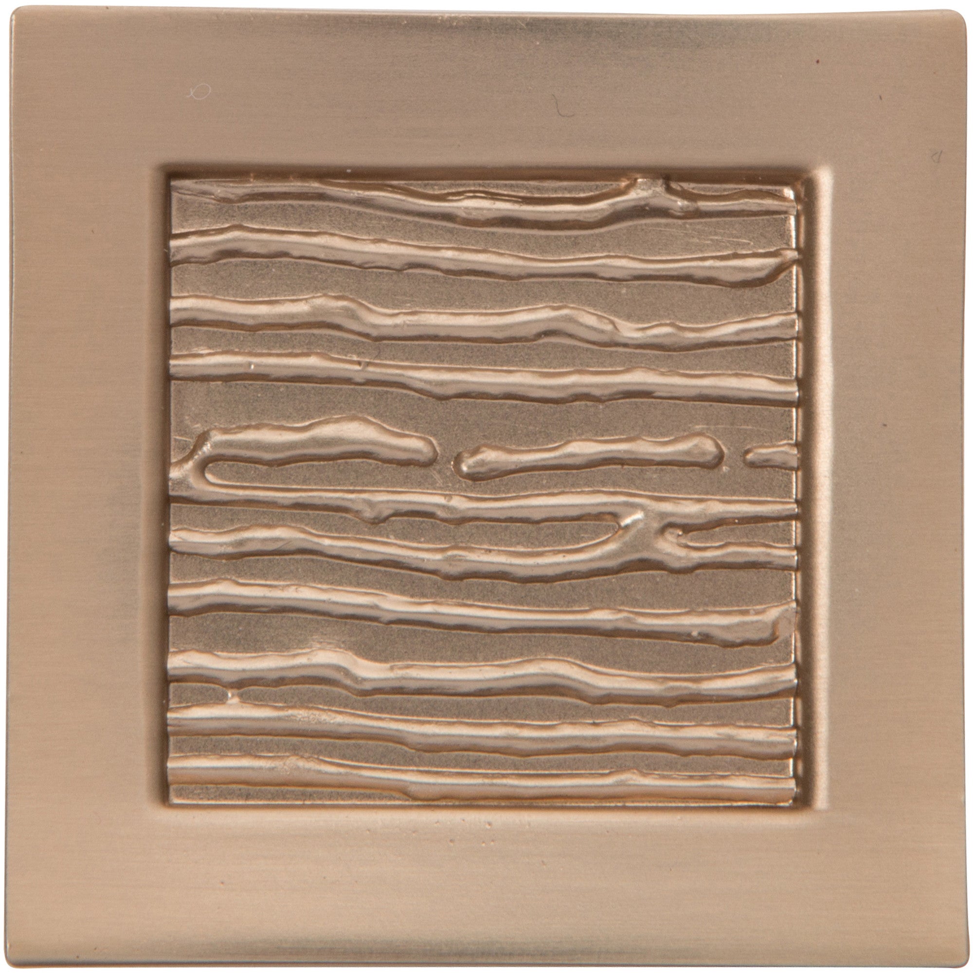 Primitive Square Knob by Atlas Champagne