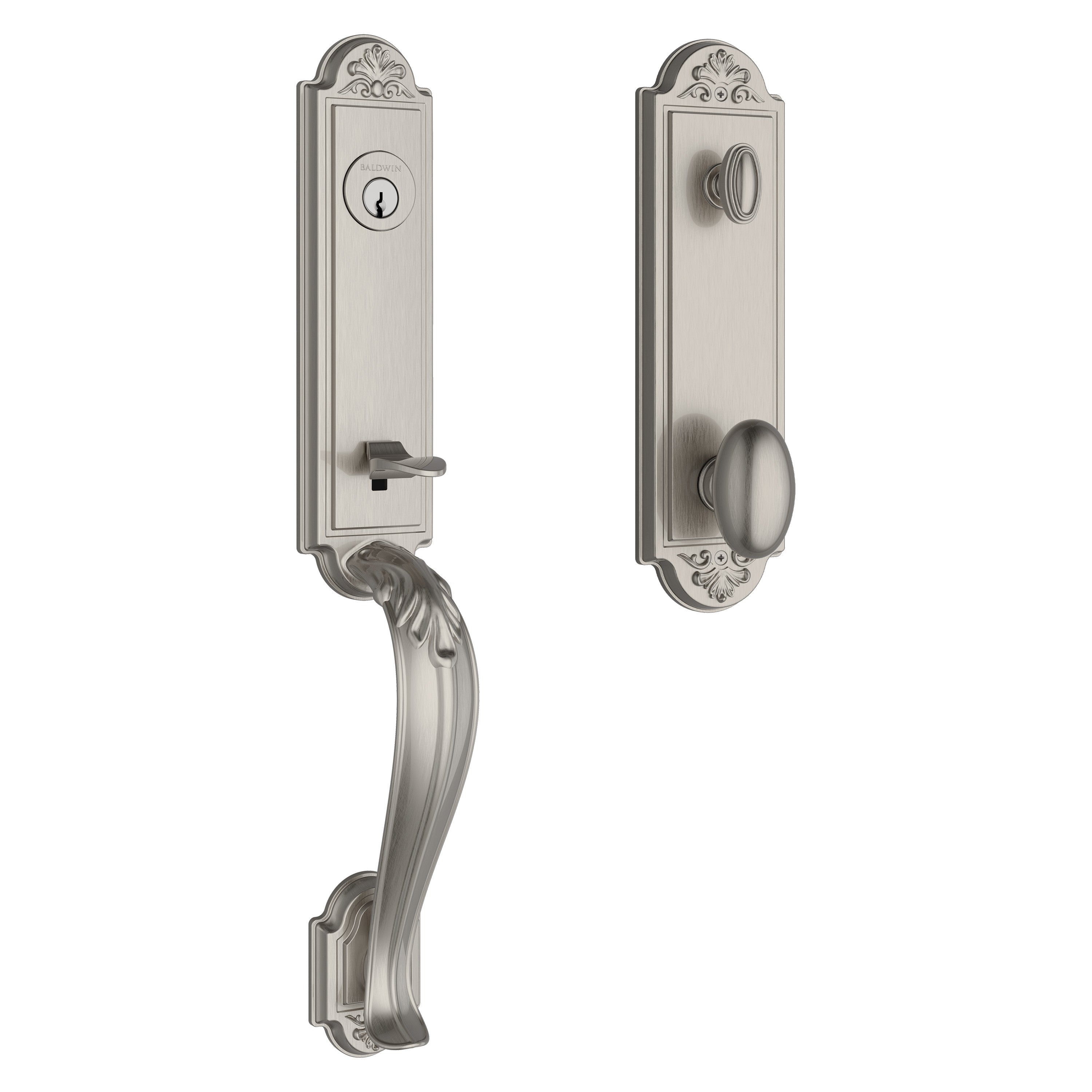 Baldwin Reserve Elizabeth Handleset With Ellipse Knob