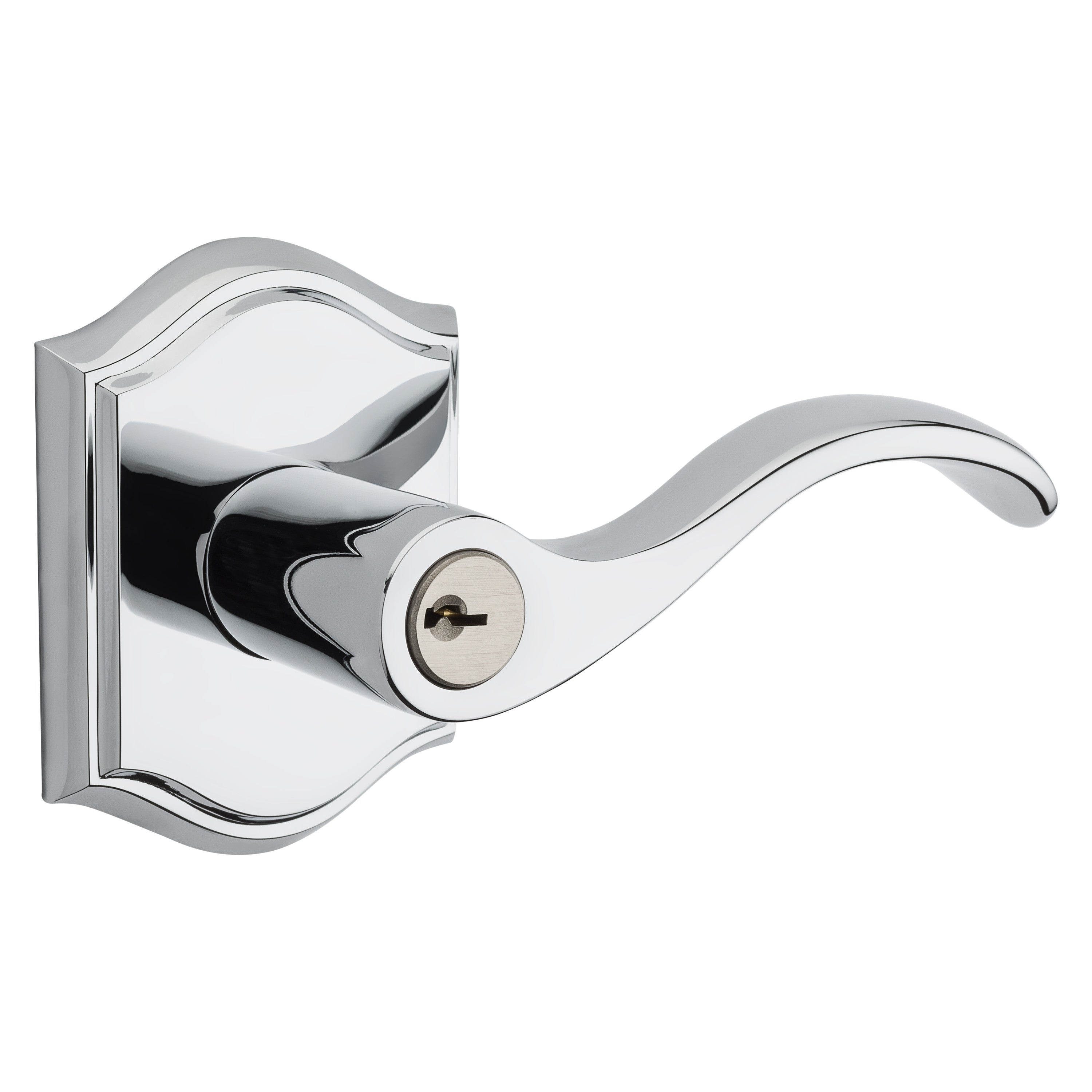 Baldwin Reserve Keyed Curve Lever Set