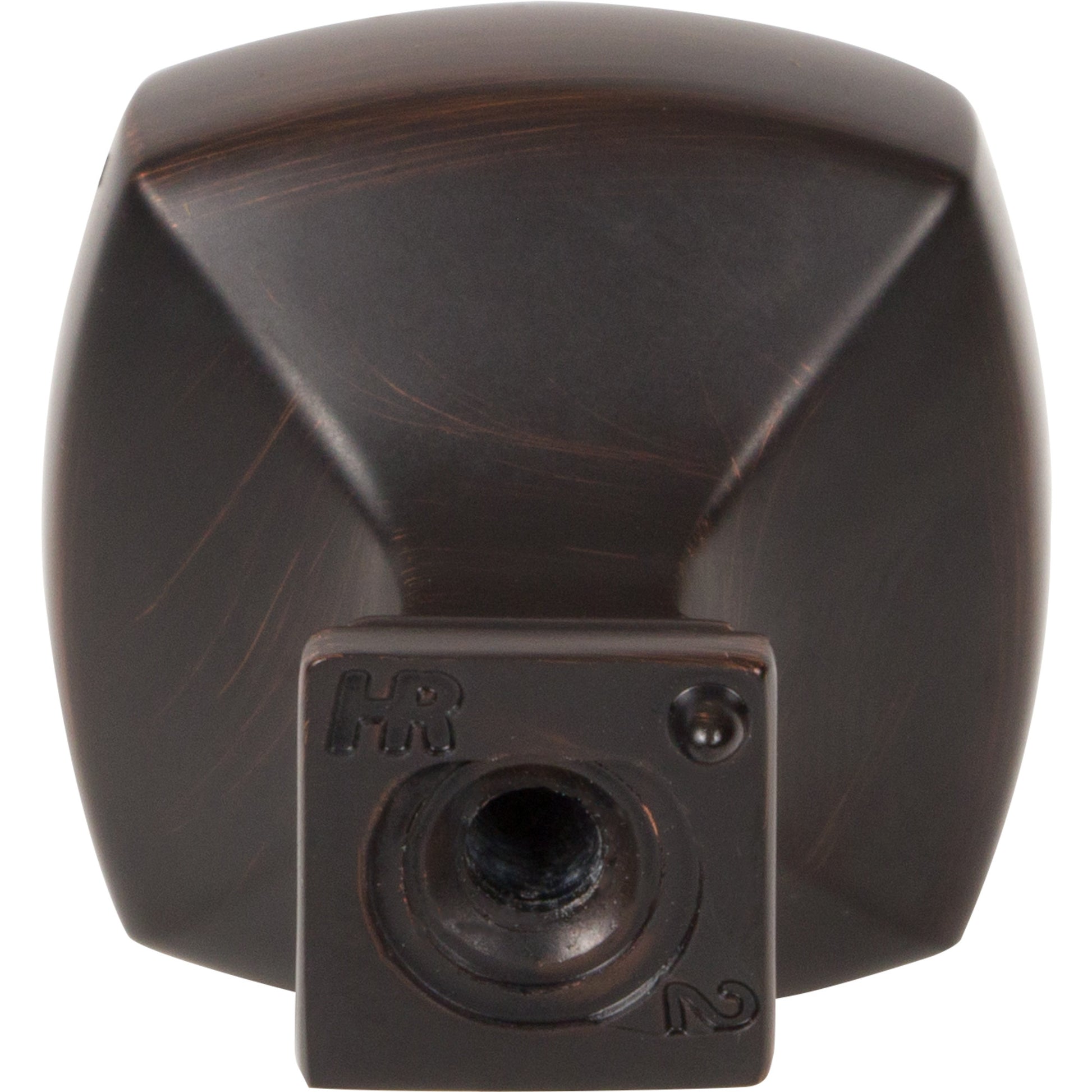 Jeffrey Alexander Audrey Square Cabinet Knob Brushed Oil Rubbed Bronze / 1-1/8"