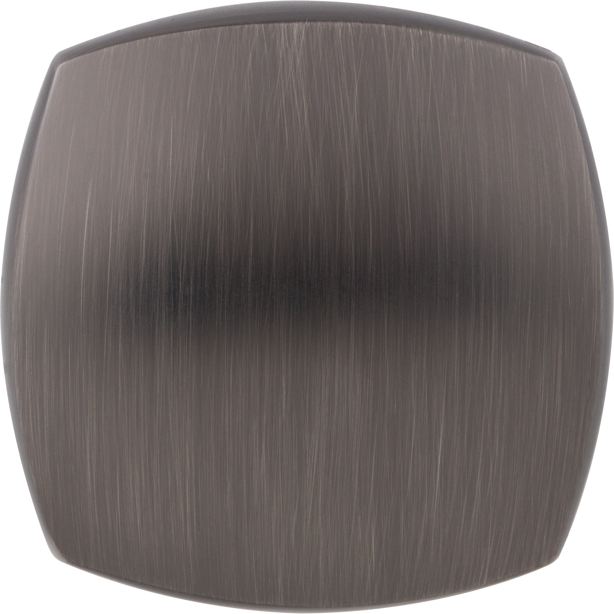 Jeffrey Alexander Audrey Square Cabinet Knob Brushed Pewter / 1-3/8"