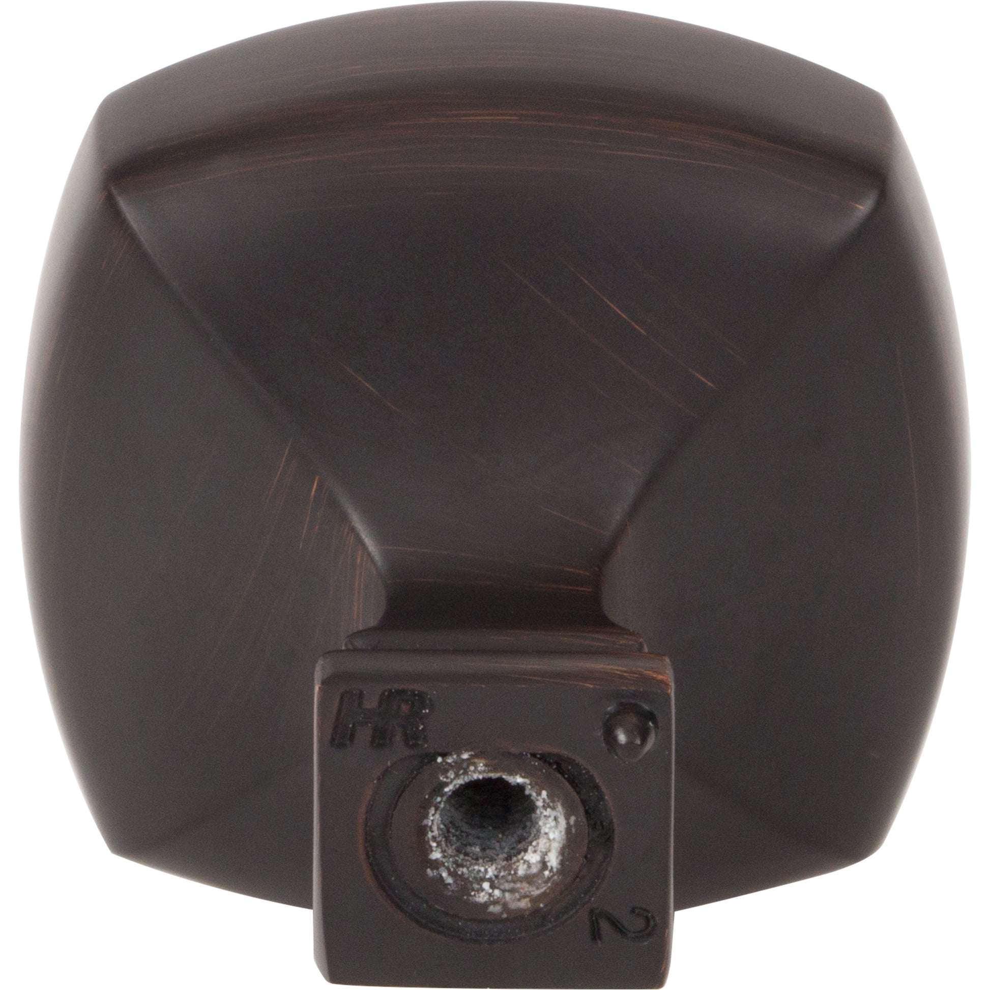 Jeffrey Alexander Audrey Square Cabinet Knob Brushed Oil Rubbed Bronze / 1-3/8"