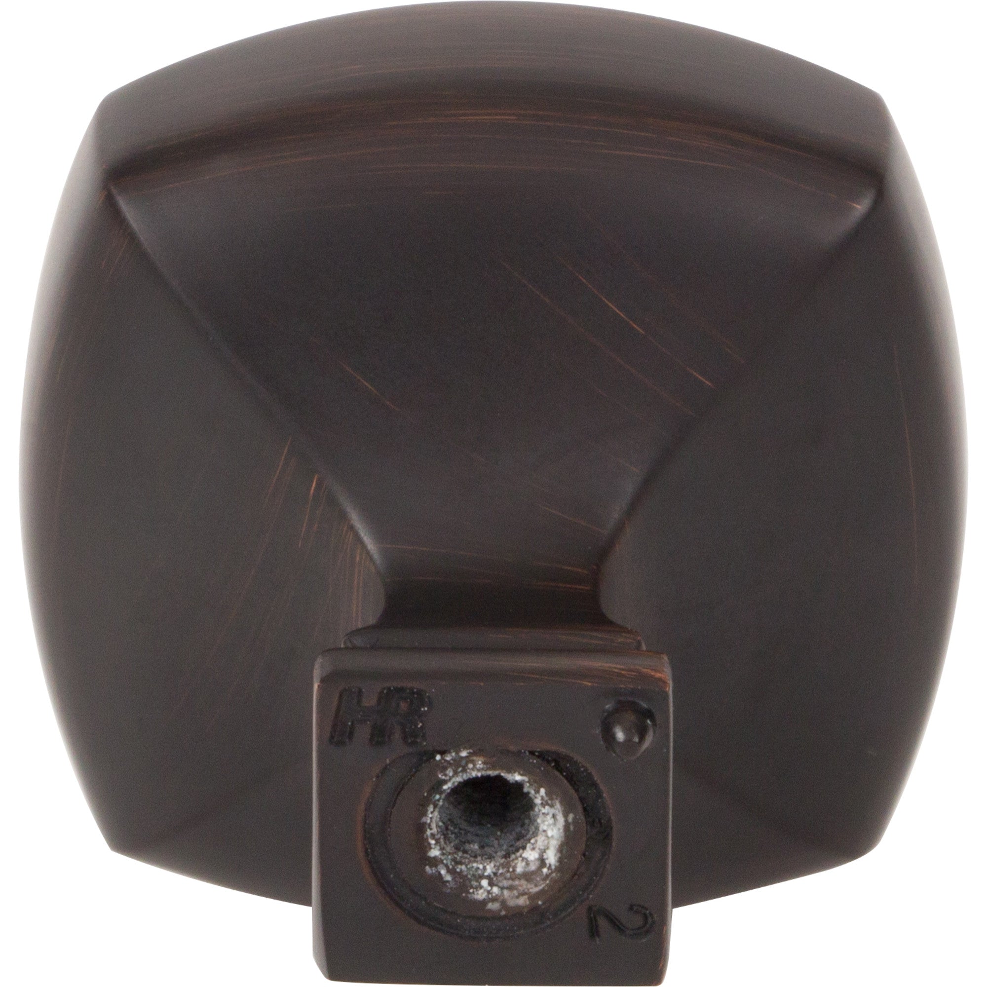 Jeffrey Alexander Audrey Square Cabinet Knob Brushed Oil Rubbed Bronze / 1-3/8"