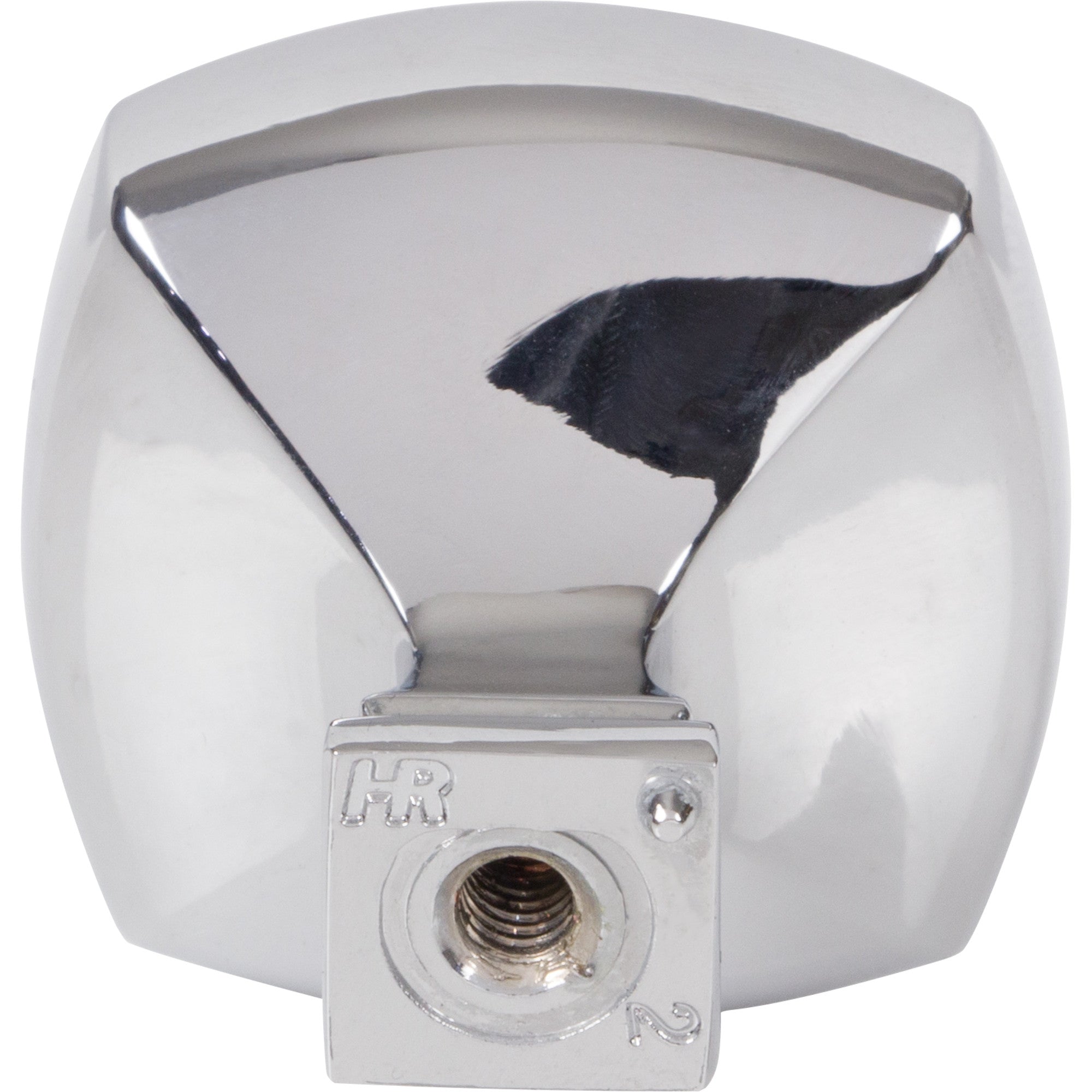 Jeffrey Alexander Audrey Square Cabinet Knob Polished Chrome / 1-3/8"