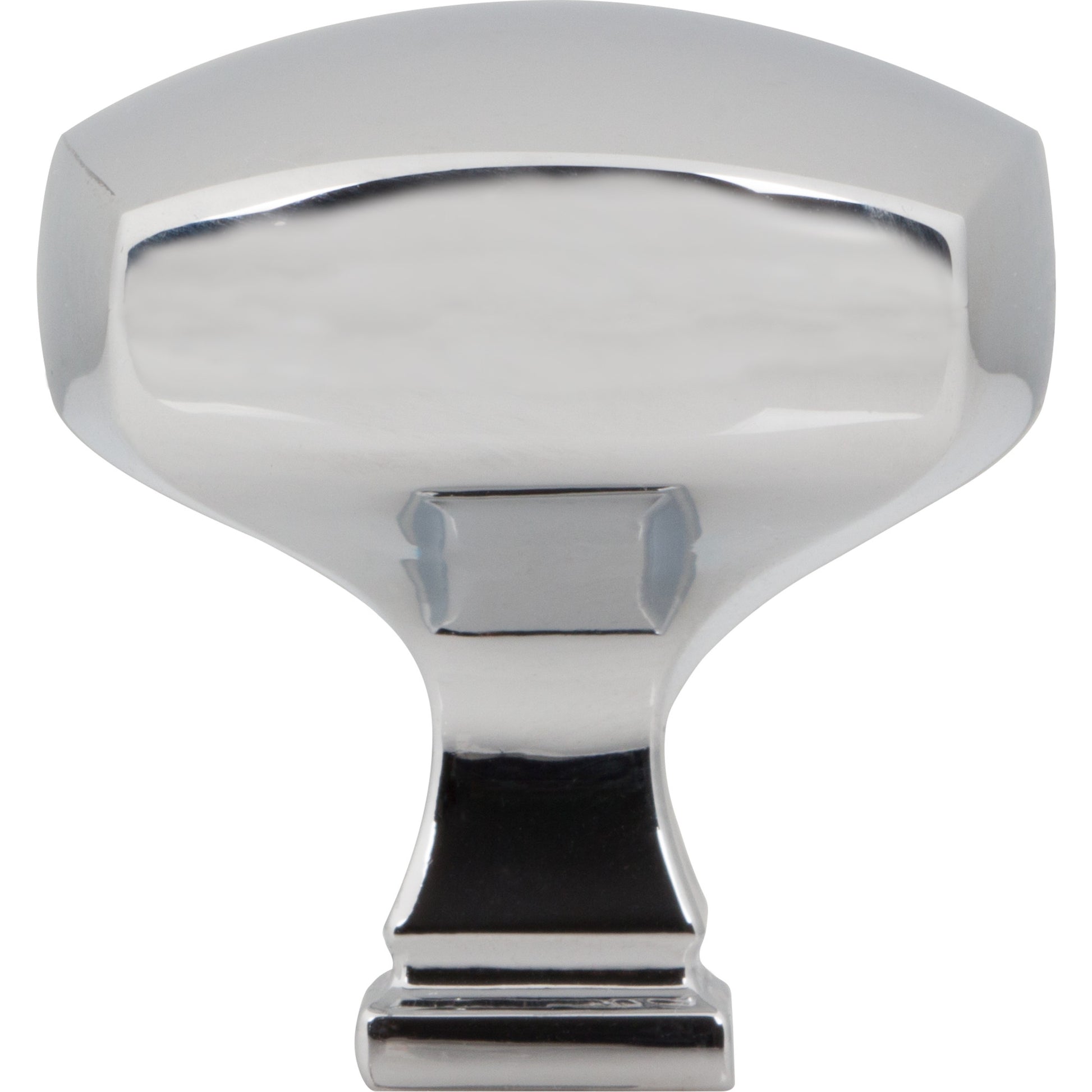 Jeffrey Alexander Audrey Square Cabinet Knob Polished Chrome / 1-3/8"