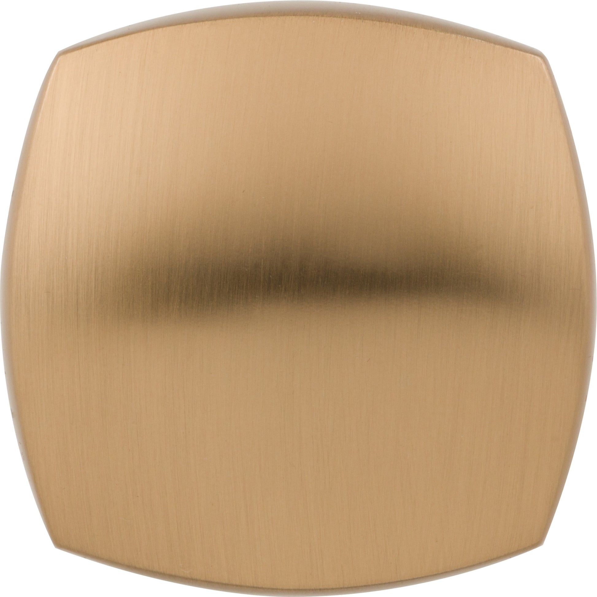 Jeffrey Alexander Audrey Square Cabinet Knob Satin Bronze / 1-3/8"