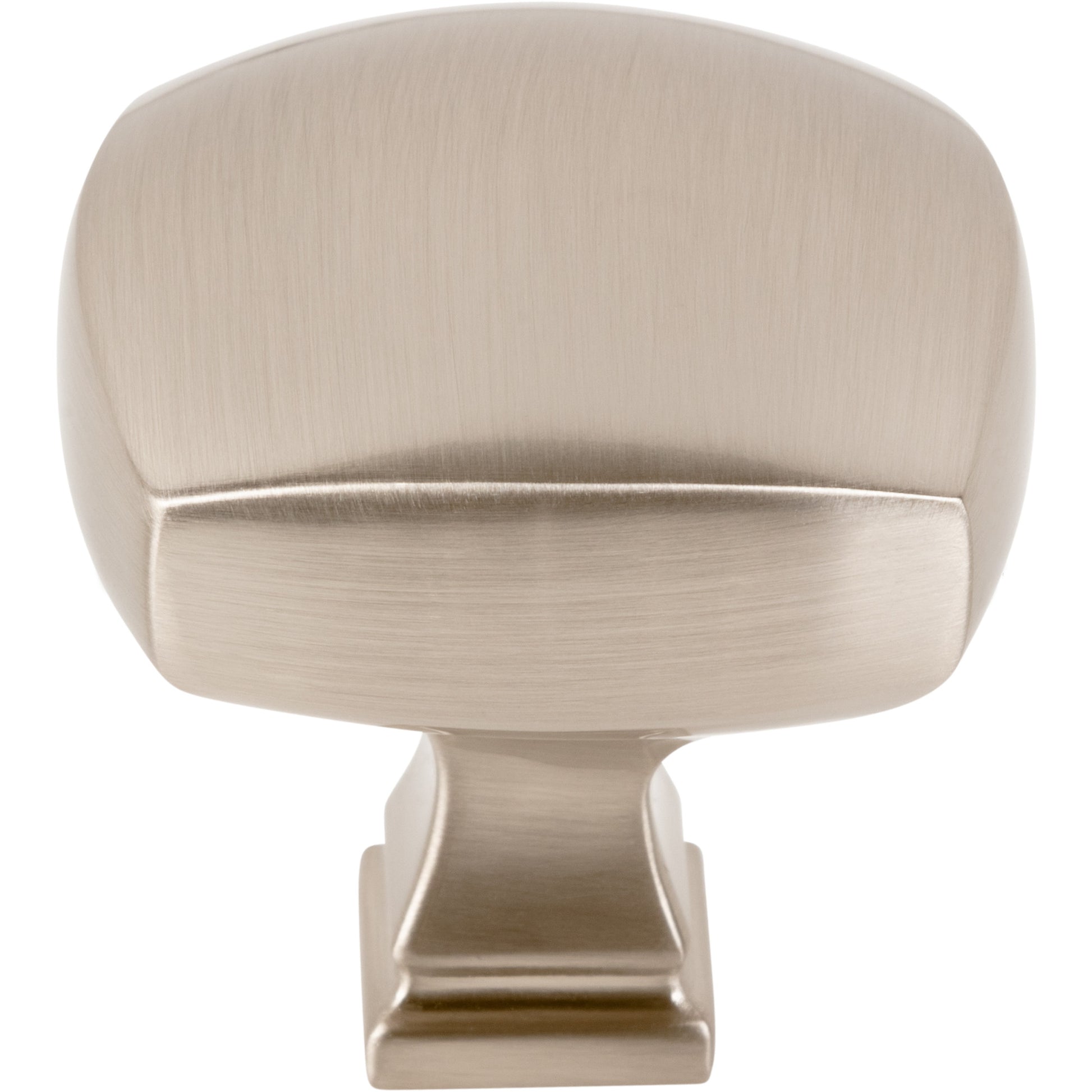 Jeffrey Alexander Audrey Square Cabinet Knob Satin Nickel / 1-3/8"