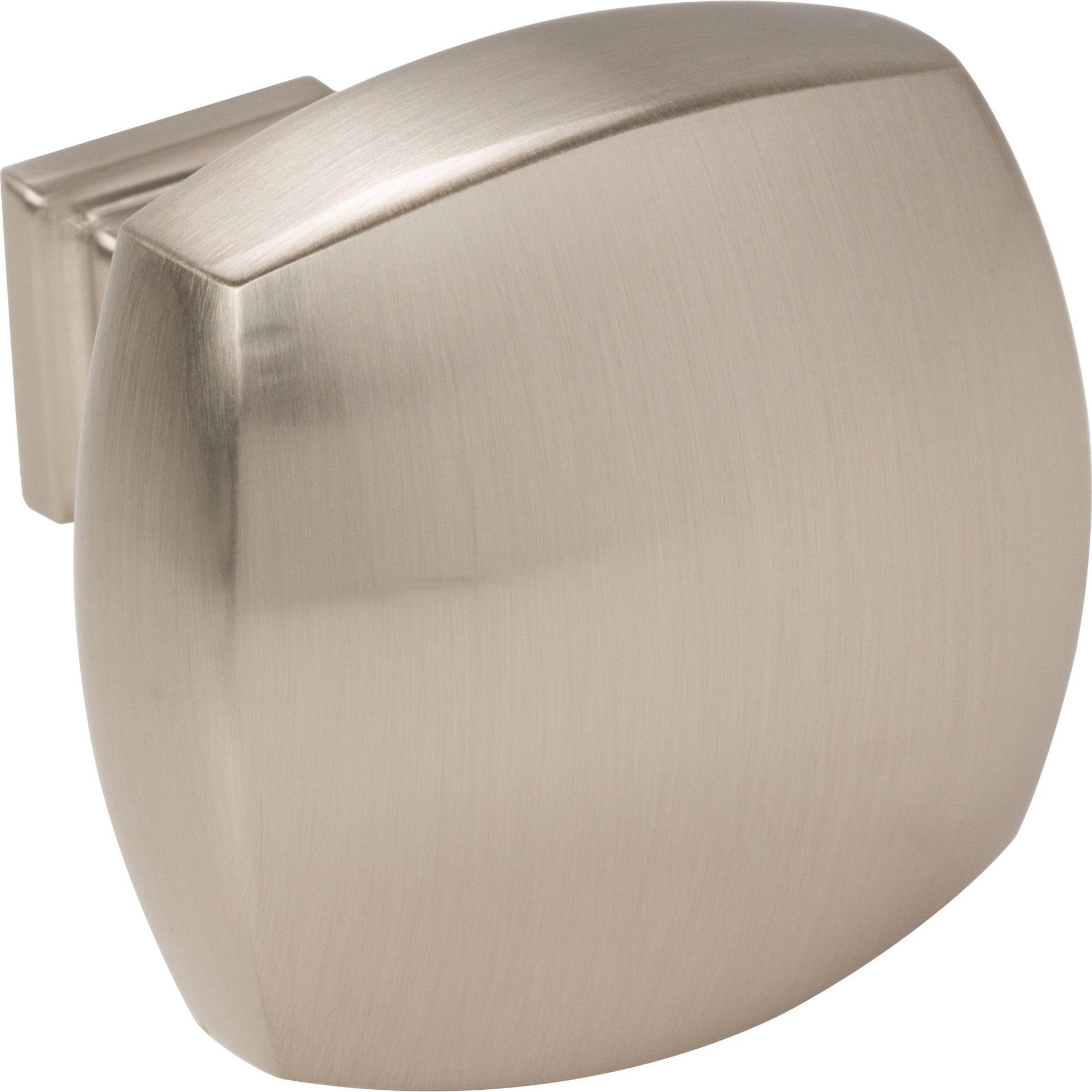 Jeffrey Alexander Audrey Square Cabinet Knob Satin Nickel / 1-3/8"