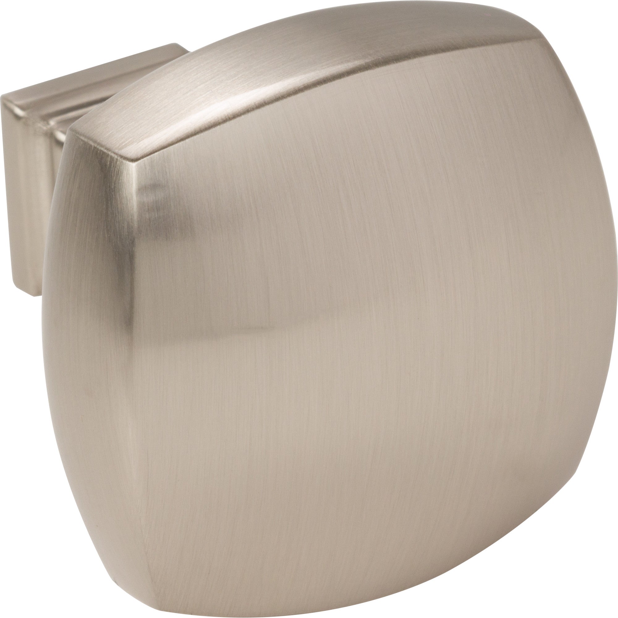 Jeffrey Alexander Audrey Square Cabinet Knob Satin Nickel / 1-3/8"