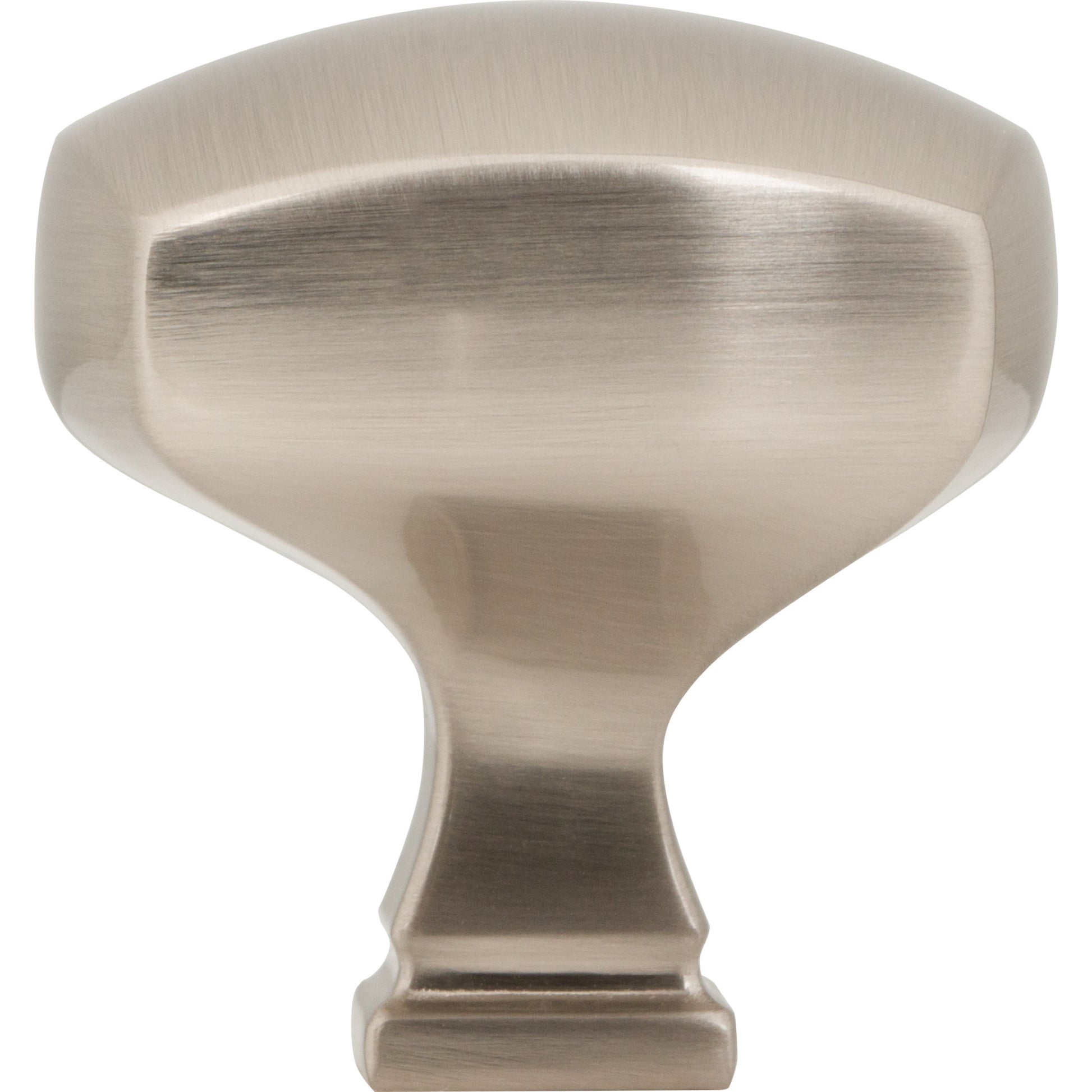 Jeffrey Alexander Audrey Square Cabinet Knob Satin Nickel / 1-3/8"