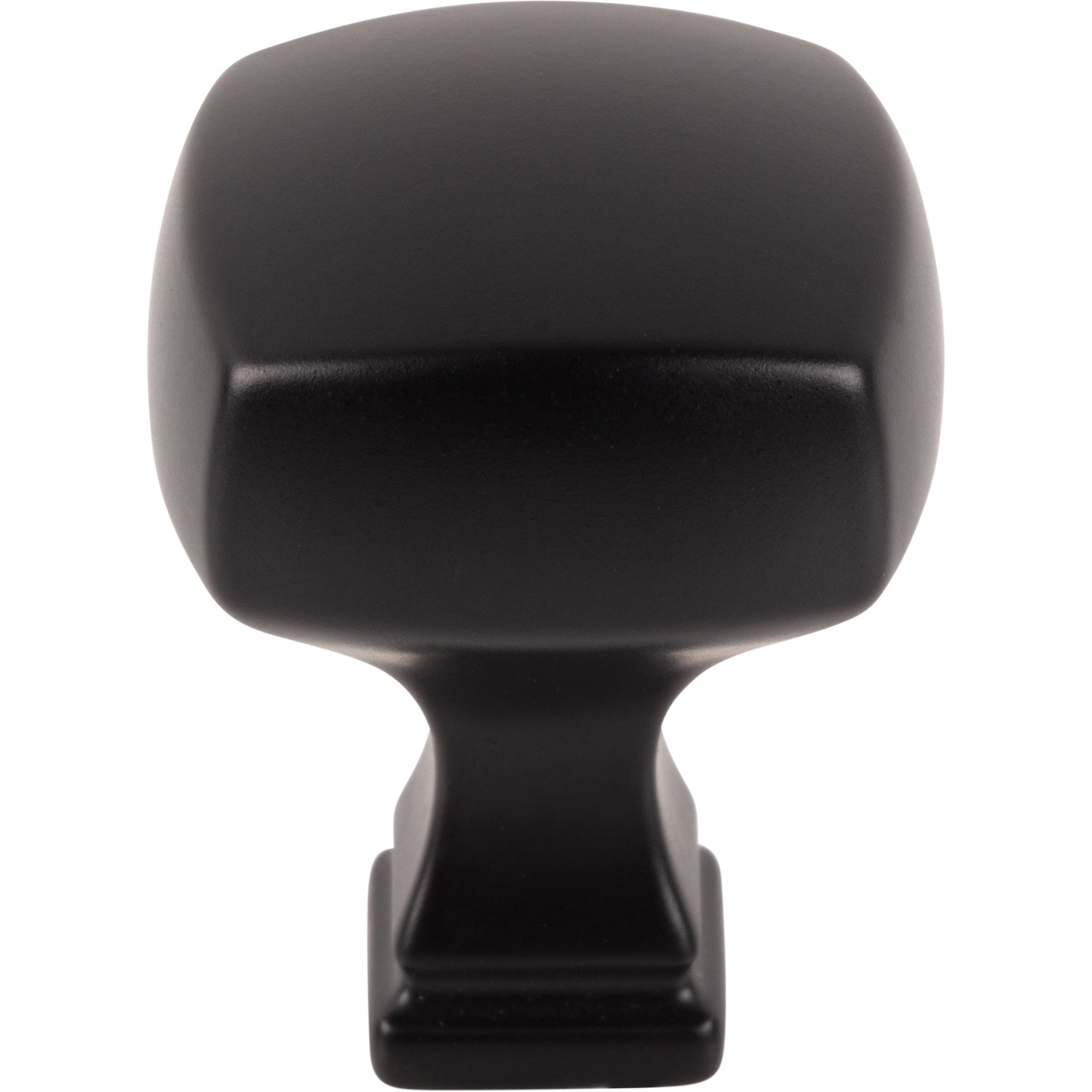 Jeffrey Alexander Audrey Square Cabinet Knob Matte Black / 1-1/8"