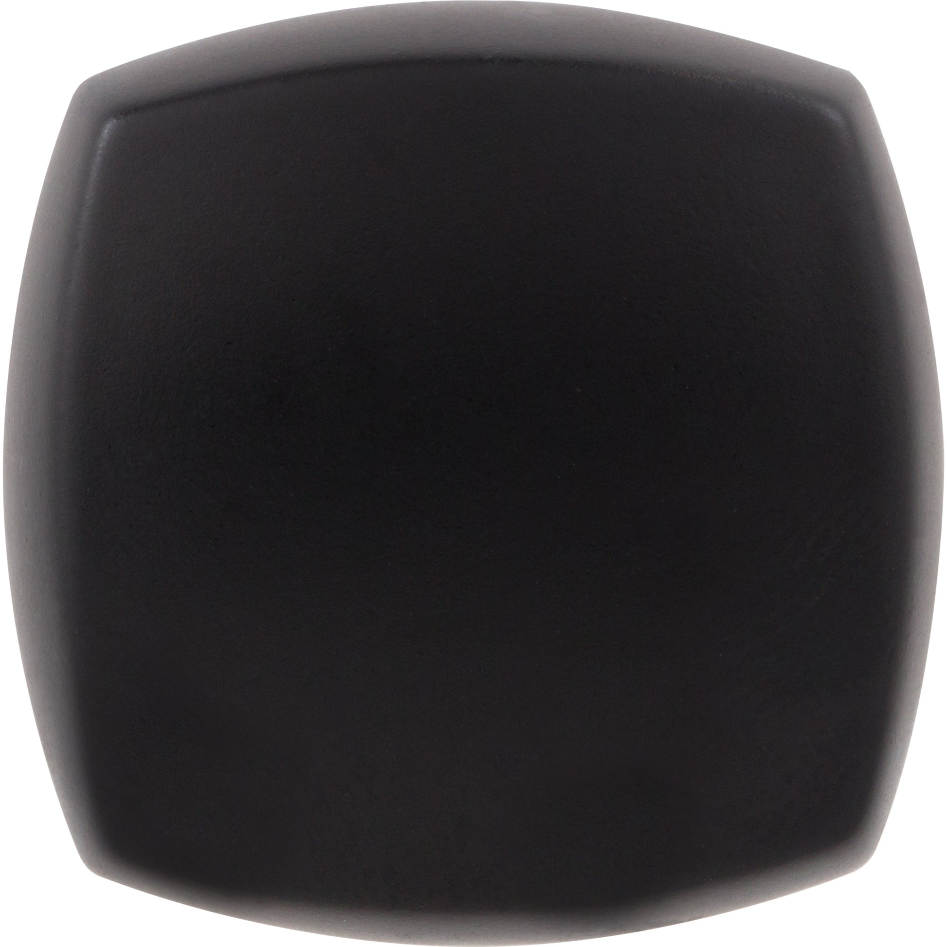 Jeffrey Alexander Audrey Square Cabinet Knob Matte Black / 1-1/8"