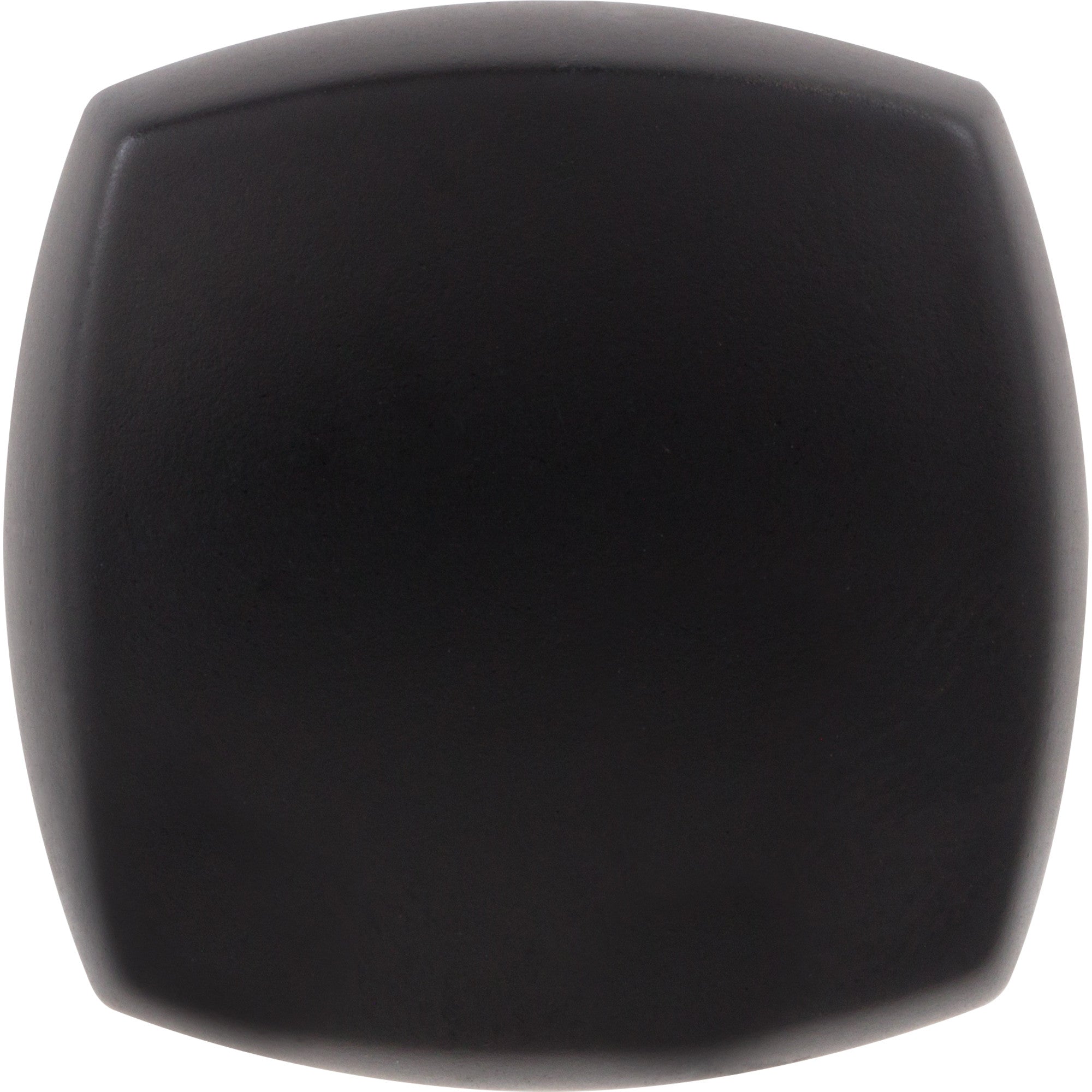 Jeffrey Alexander Audrey Square Cabinet Knob Matte Black / 1-1/8"
