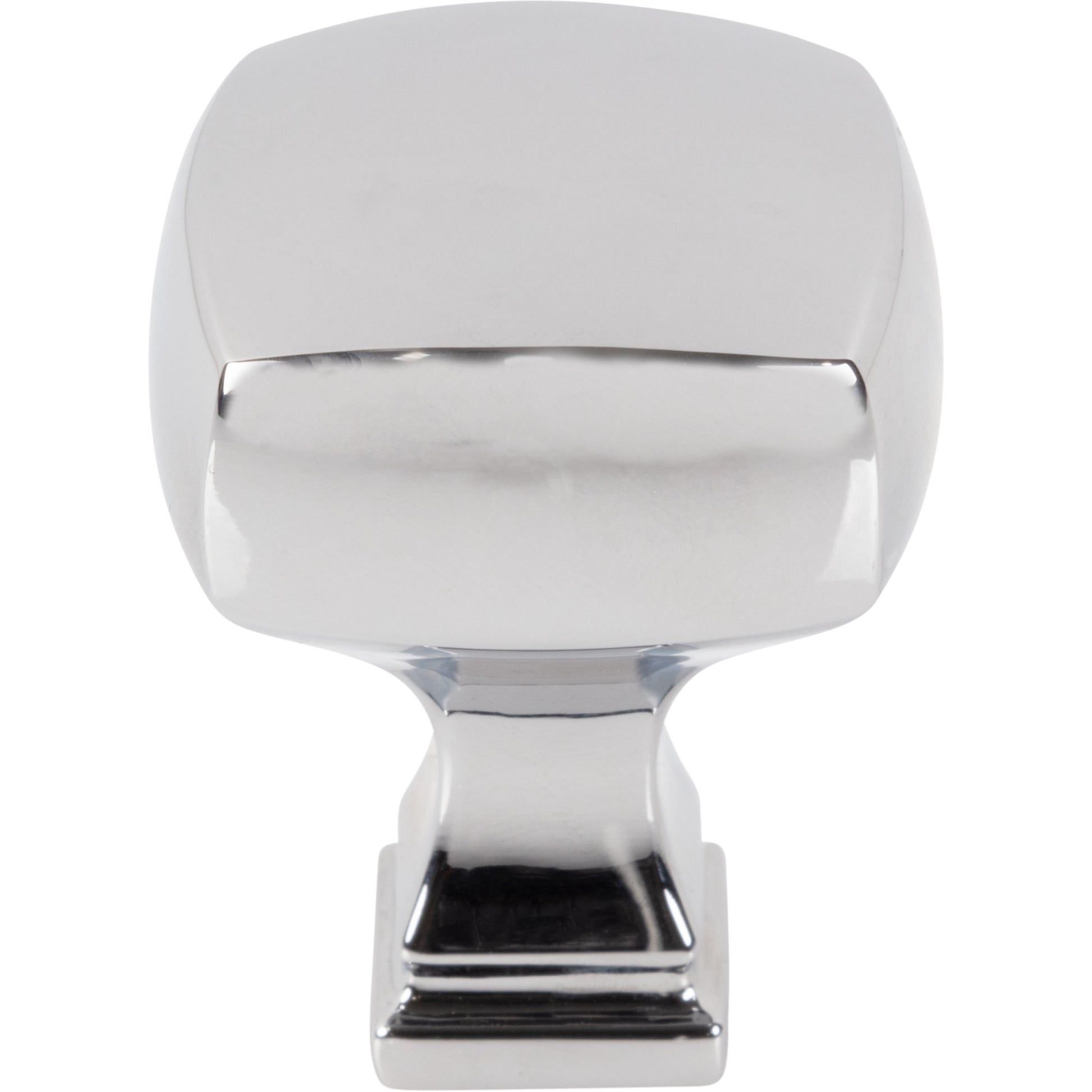 Jeffrey Alexander Audrey Square Cabinet Knob Polished Chrome / 1-1/8"