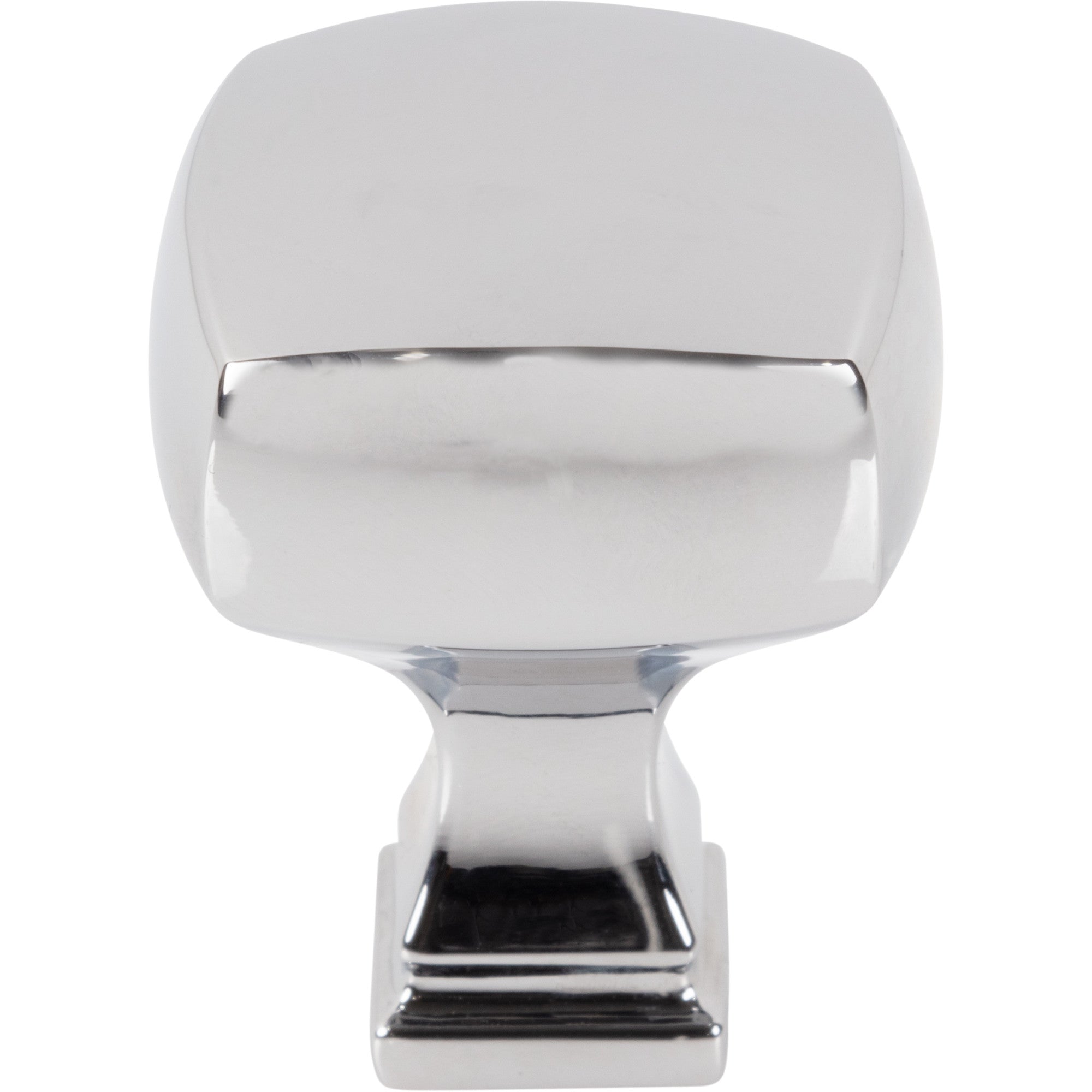 Jeffrey Alexander Audrey Square Cabinet Knob Polished Chrome / 1-1/8"