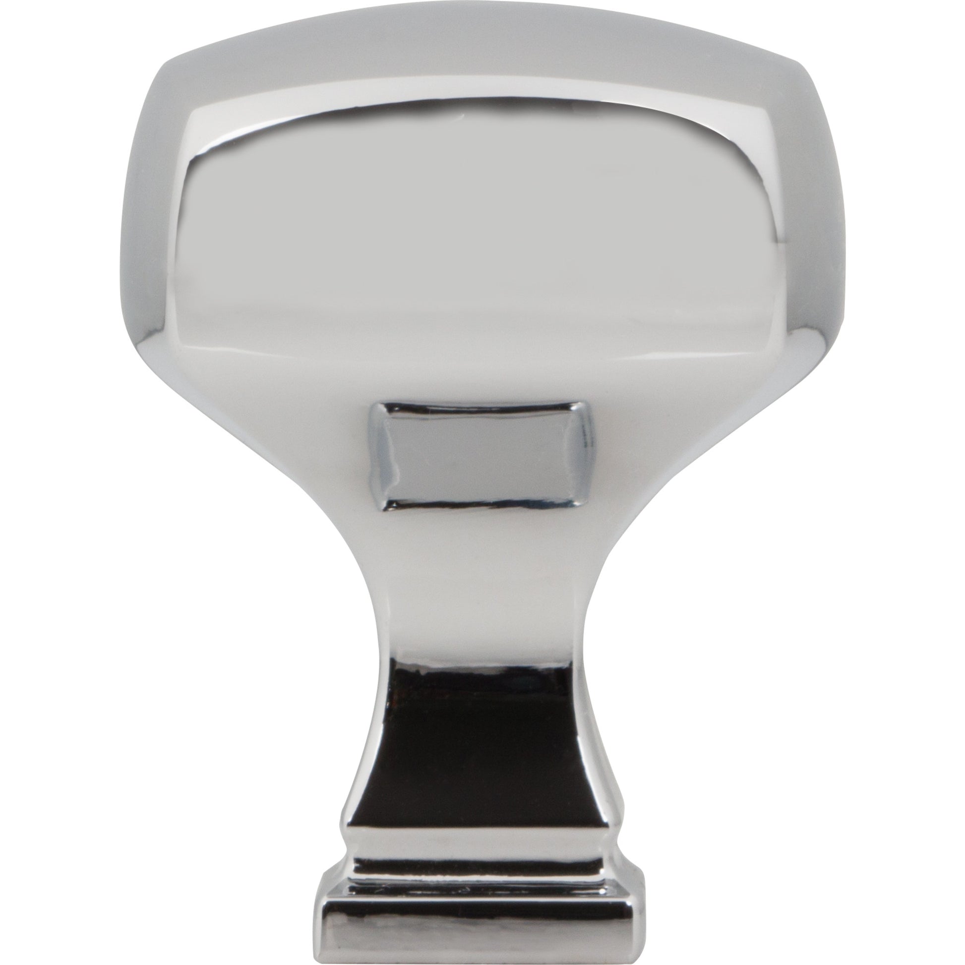 Jeffrey Alexander Audrey Square Cabinet Knob Polished Chrome / 1-1/8"