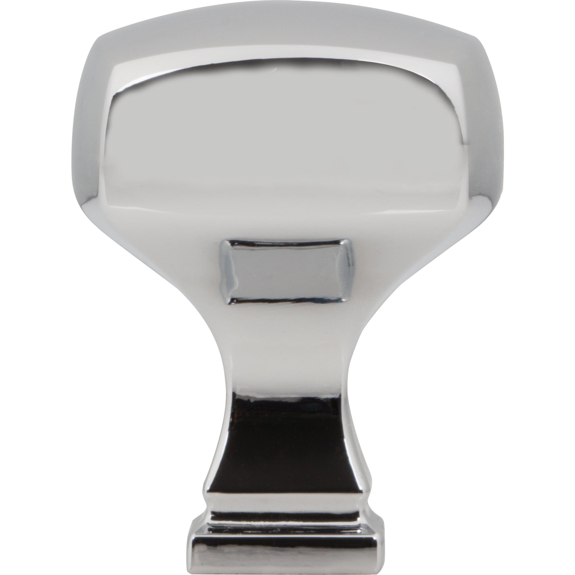 Jeffrey Alexander Audrey Square Cabinet Knob Polished Chrome / 1-1/8"
