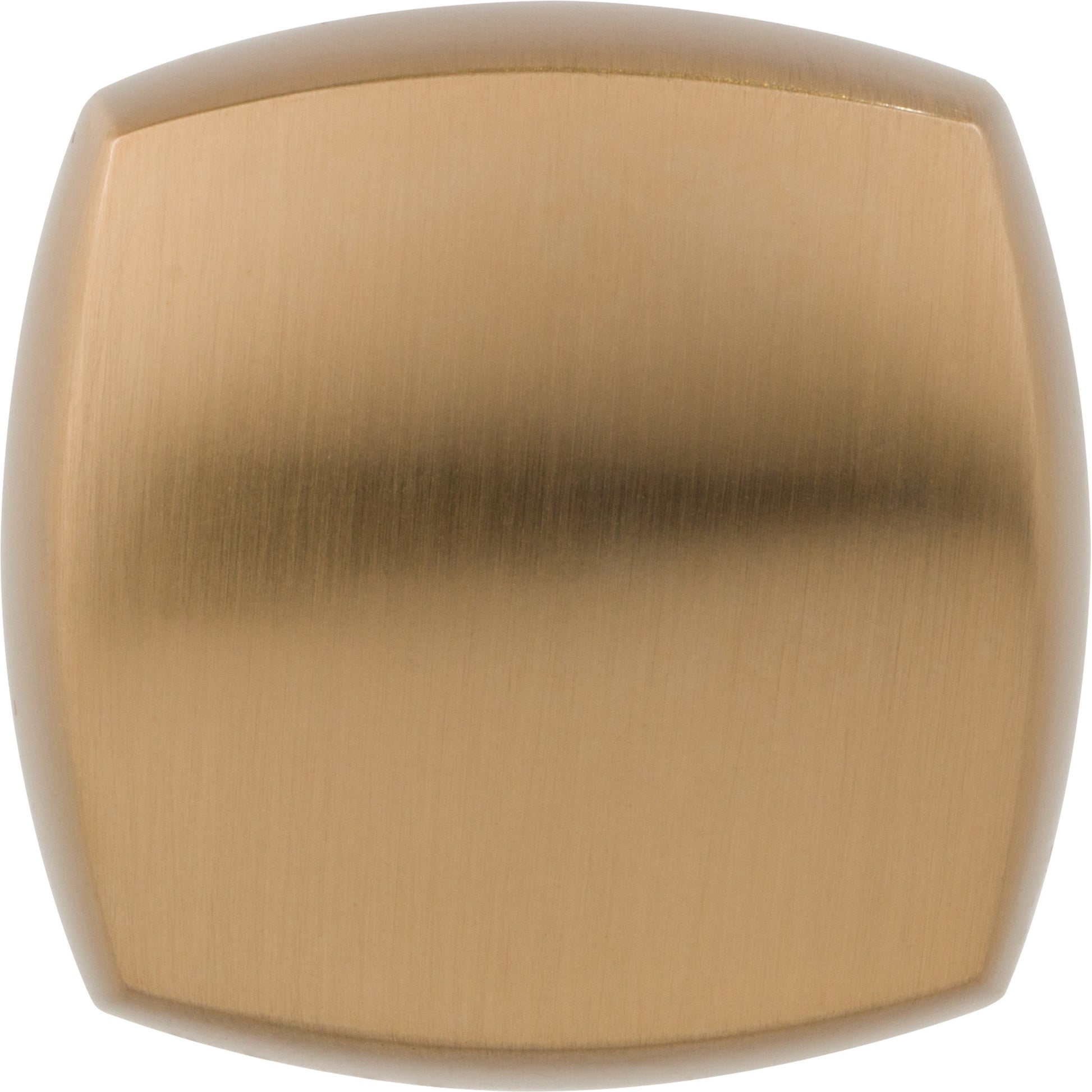 Jeffrey Alexander Audrey Square Cabinet Knob Satin Bronze / 1-1/8"