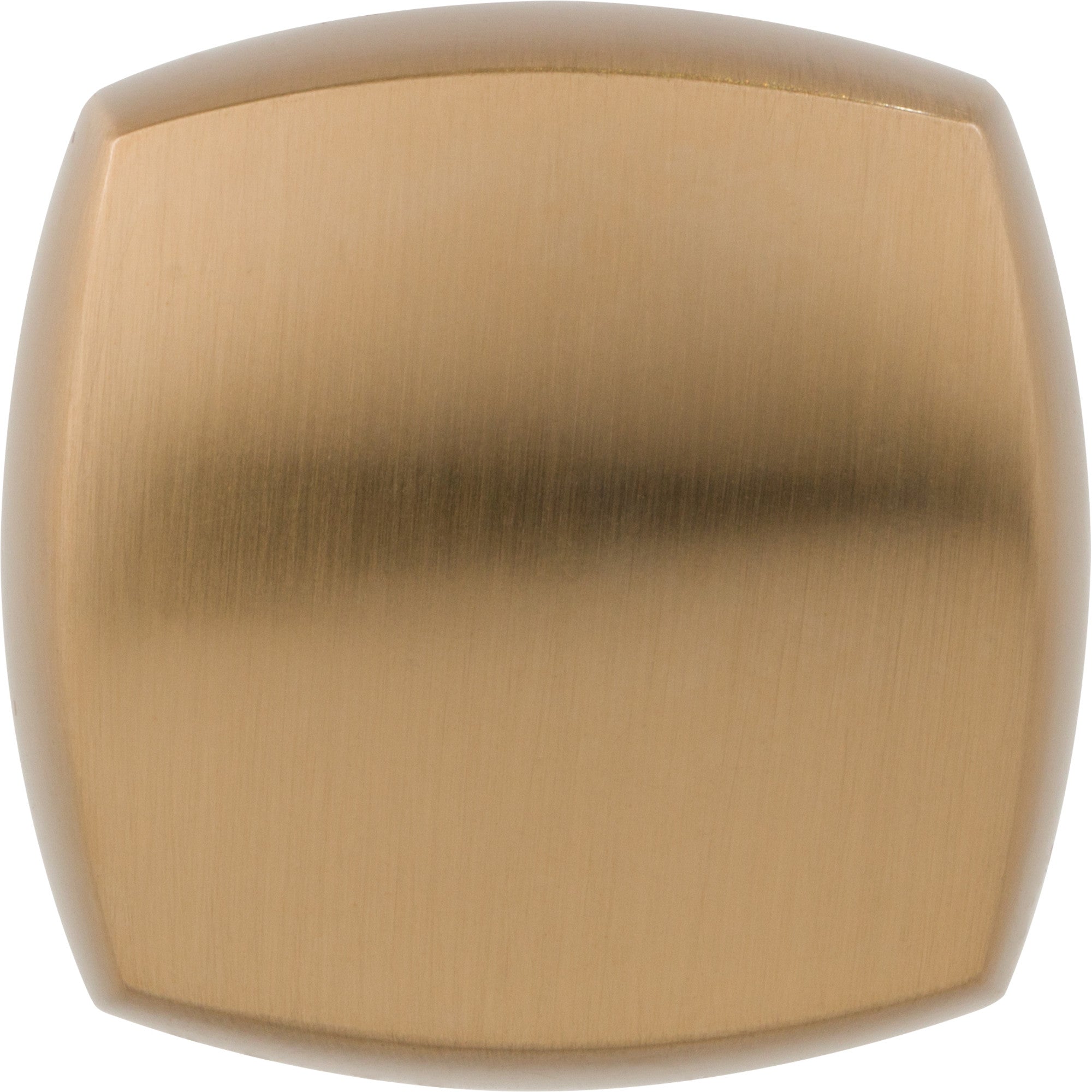 Jeffrey Alexander Audrey Square Cabinet Knob Satin Bronze / 1-1/8"
