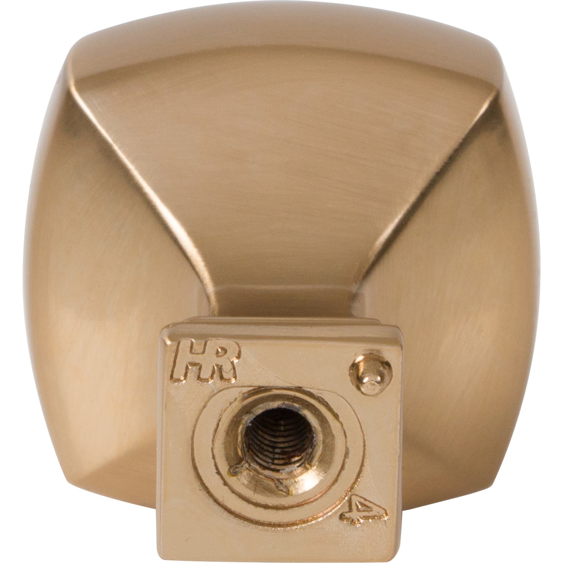 Jeffrey Alexander Audrey Square Cabinet Knob Satin Bronze / 1-1/8"