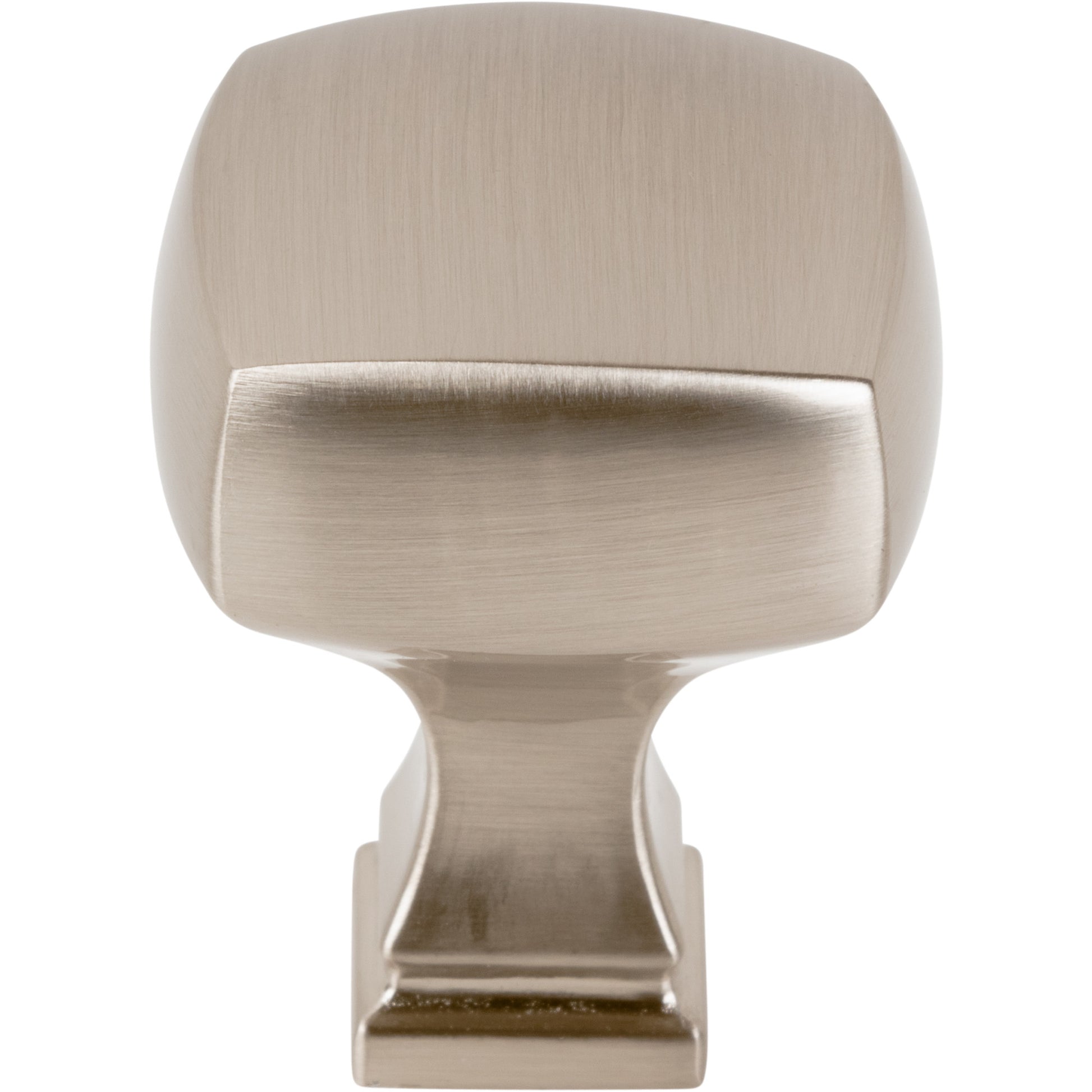Jeffrey Alexander Audrey Square Cabinet Knob Satin Nickel / 1-1/8"