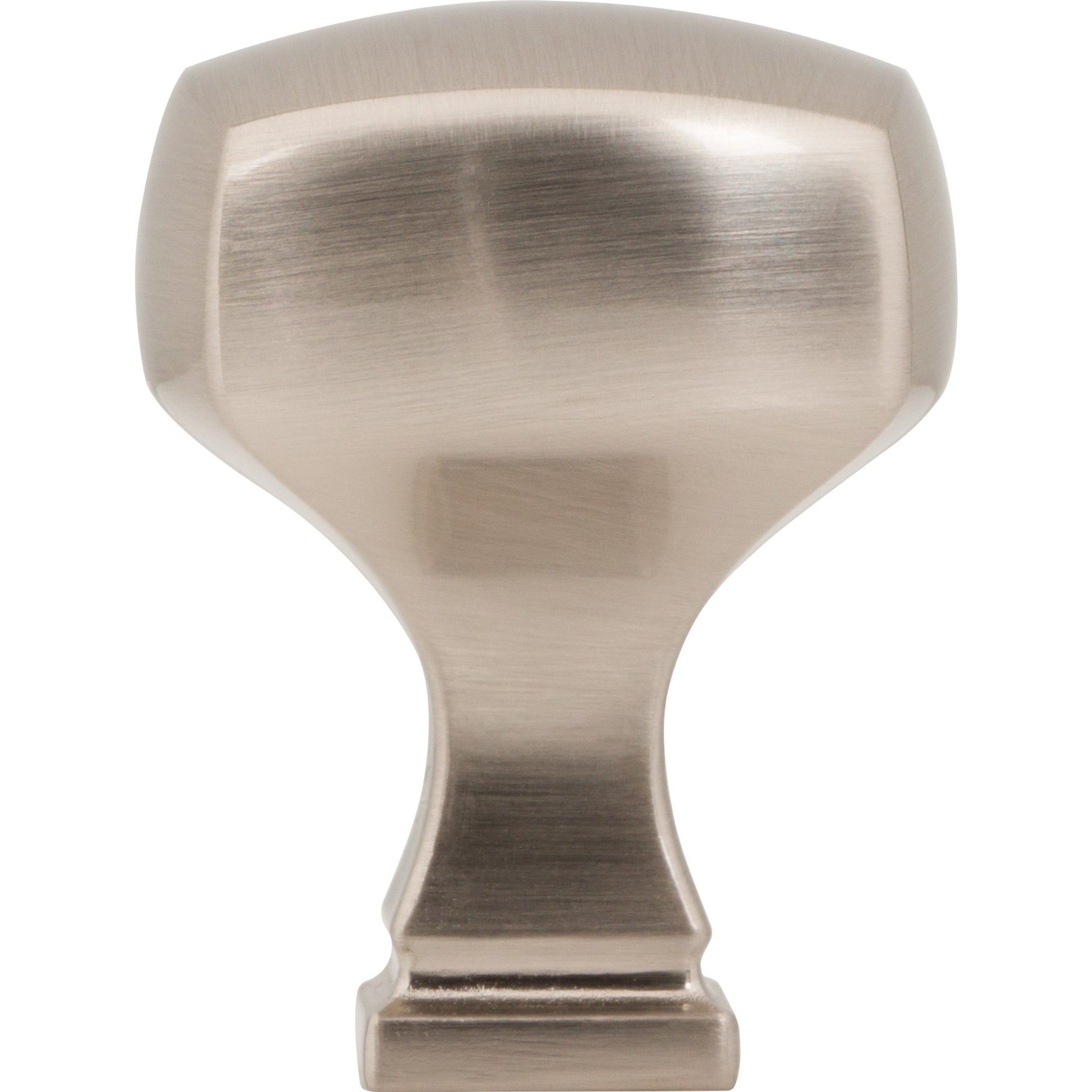 Jeffrey Alexander Audrey Square Cabinet Knob Satin Nickel / 1-1/8"