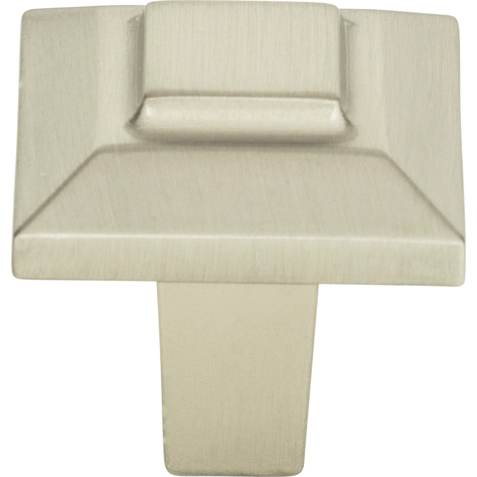 Trocadero Square Knob by Atlas 1" / Brushed Nickel