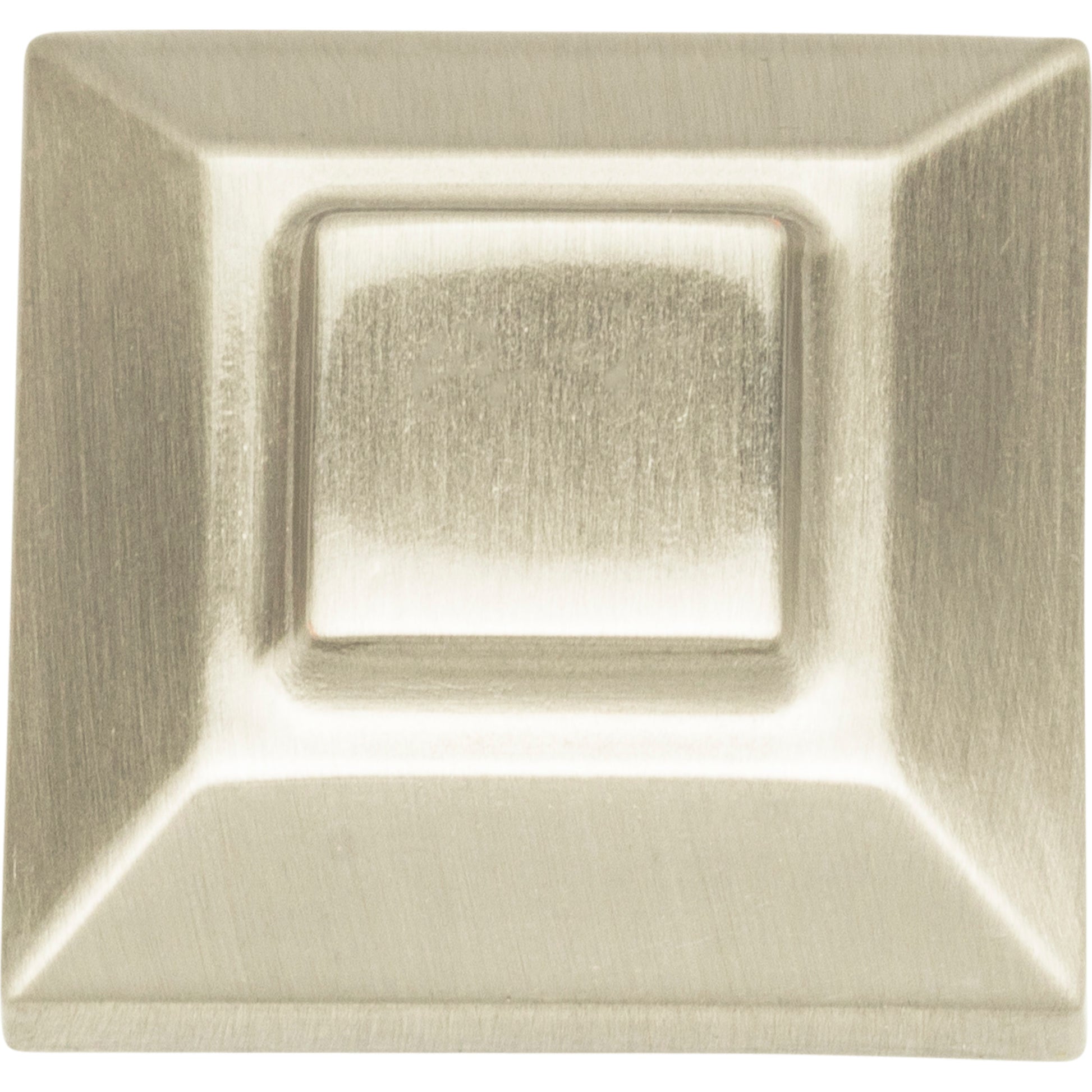Trocadero Square Knob by Atlas 1" / Brushed Nickel