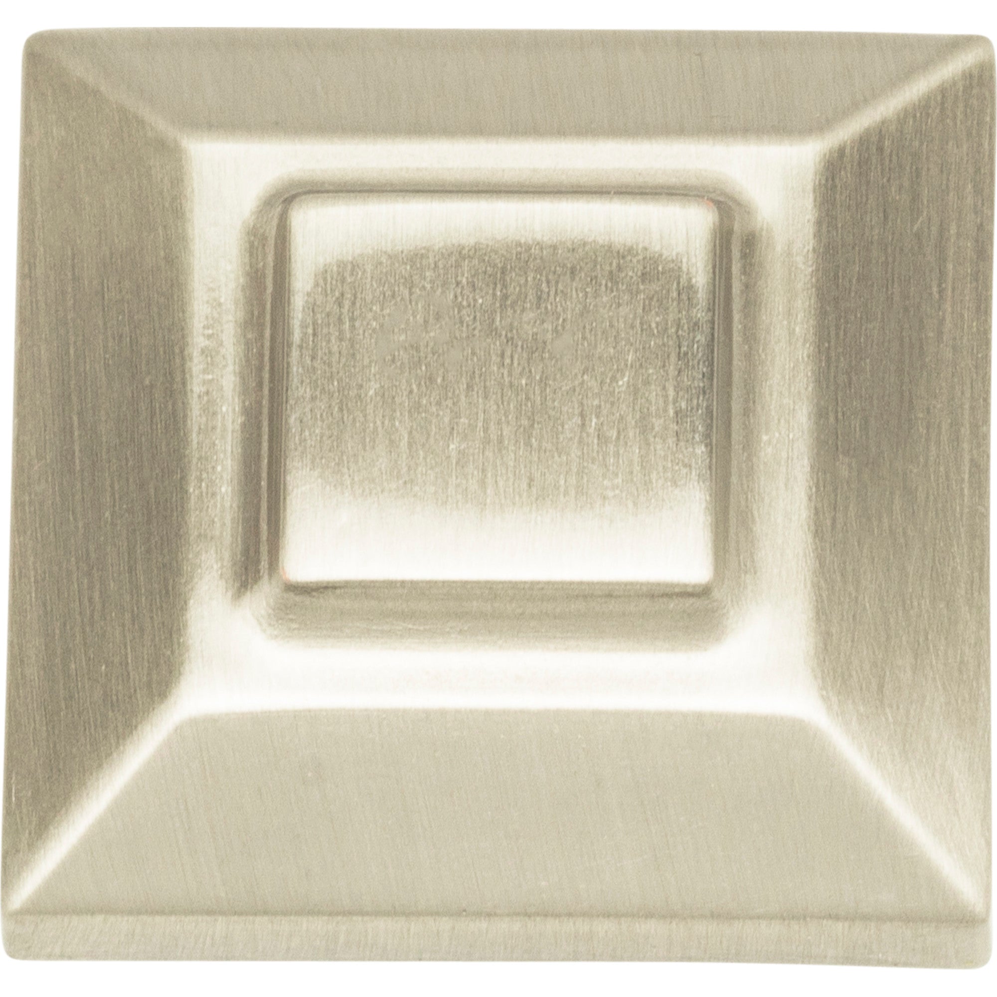 Trocadero Square Knob by Atlas 1" / Brushed Nickel