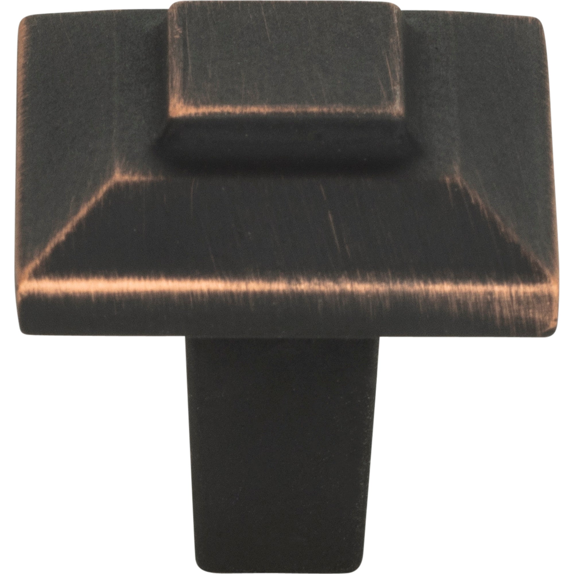 Trocadero Square Knob by Atlas 1" / Venetian Bronze