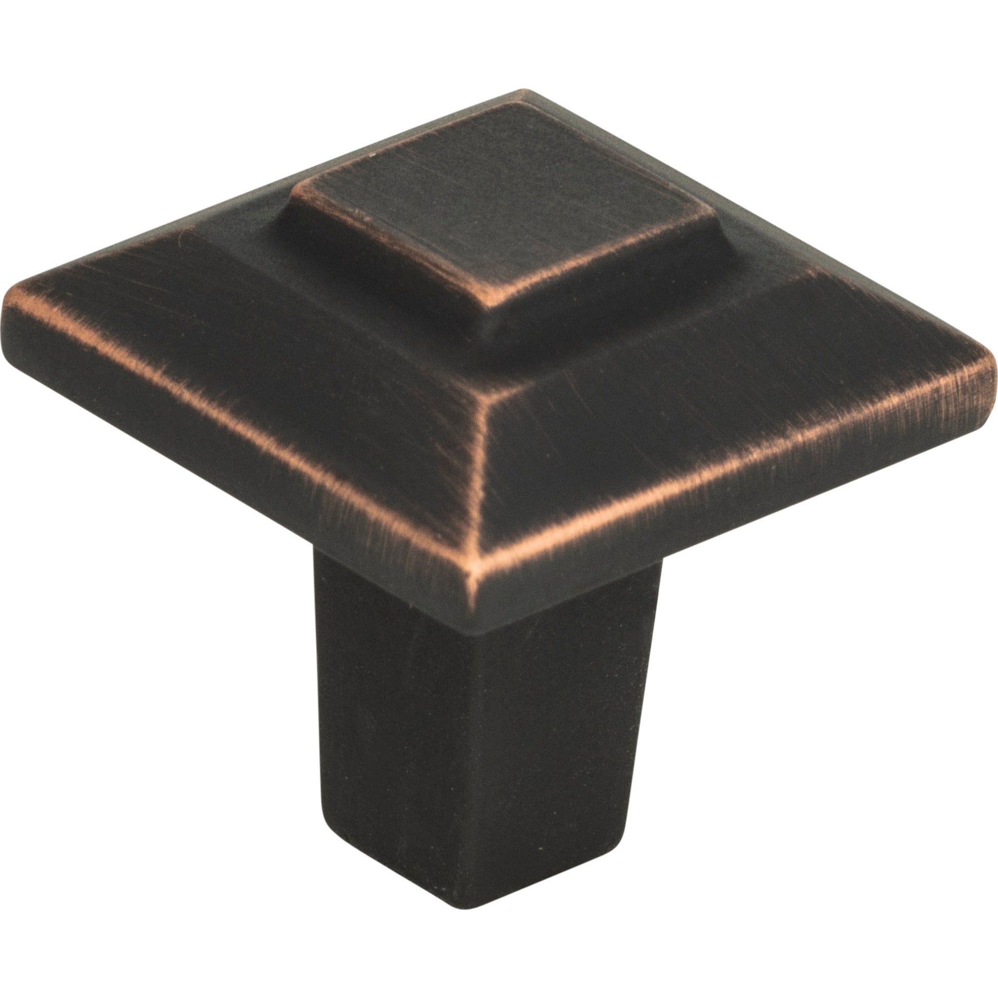 Trocadero Square Knob by Atlas 1" / Venetian Bronze